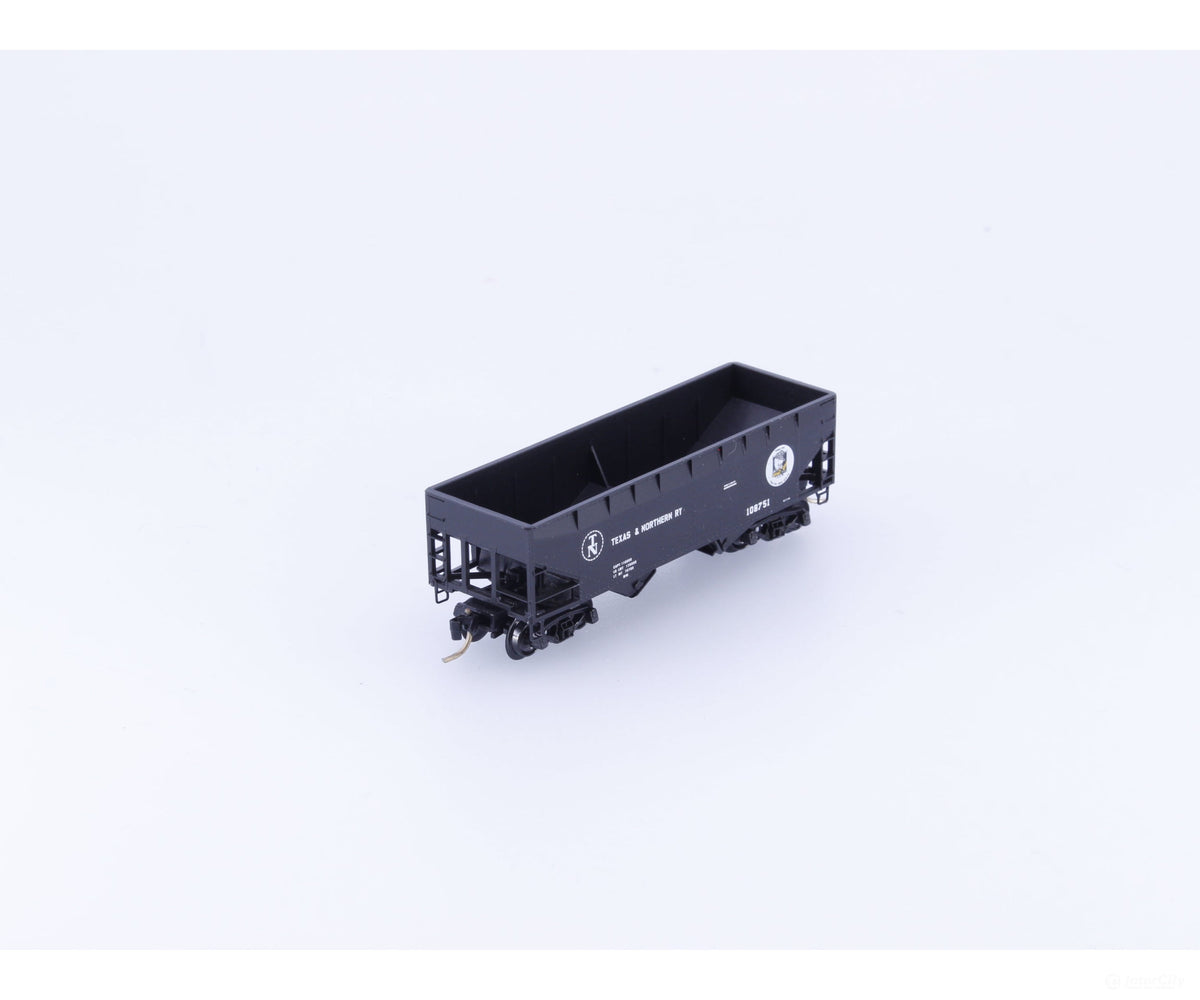 Micro Trains 55350 N 2-Bay 33’ Open Hopper Texas & Northern (T&N) #1 108751 - Freight Cars