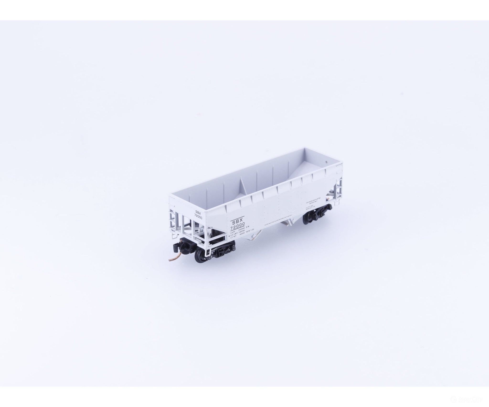 Micro Trains 55450 N 2-Bay 33’ Open Hopper Offset Side Smokey Bear (SBX) 72000 - Freight Cars