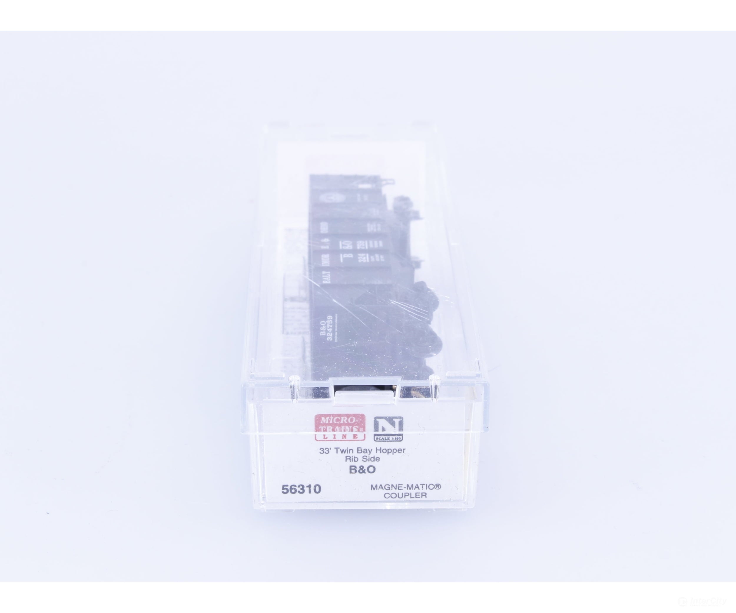 Micro Trains 56310 N 33’ 2 Bay Rib Side Hopper Baltimore and Ohio (BO) 324759 Freight Cars