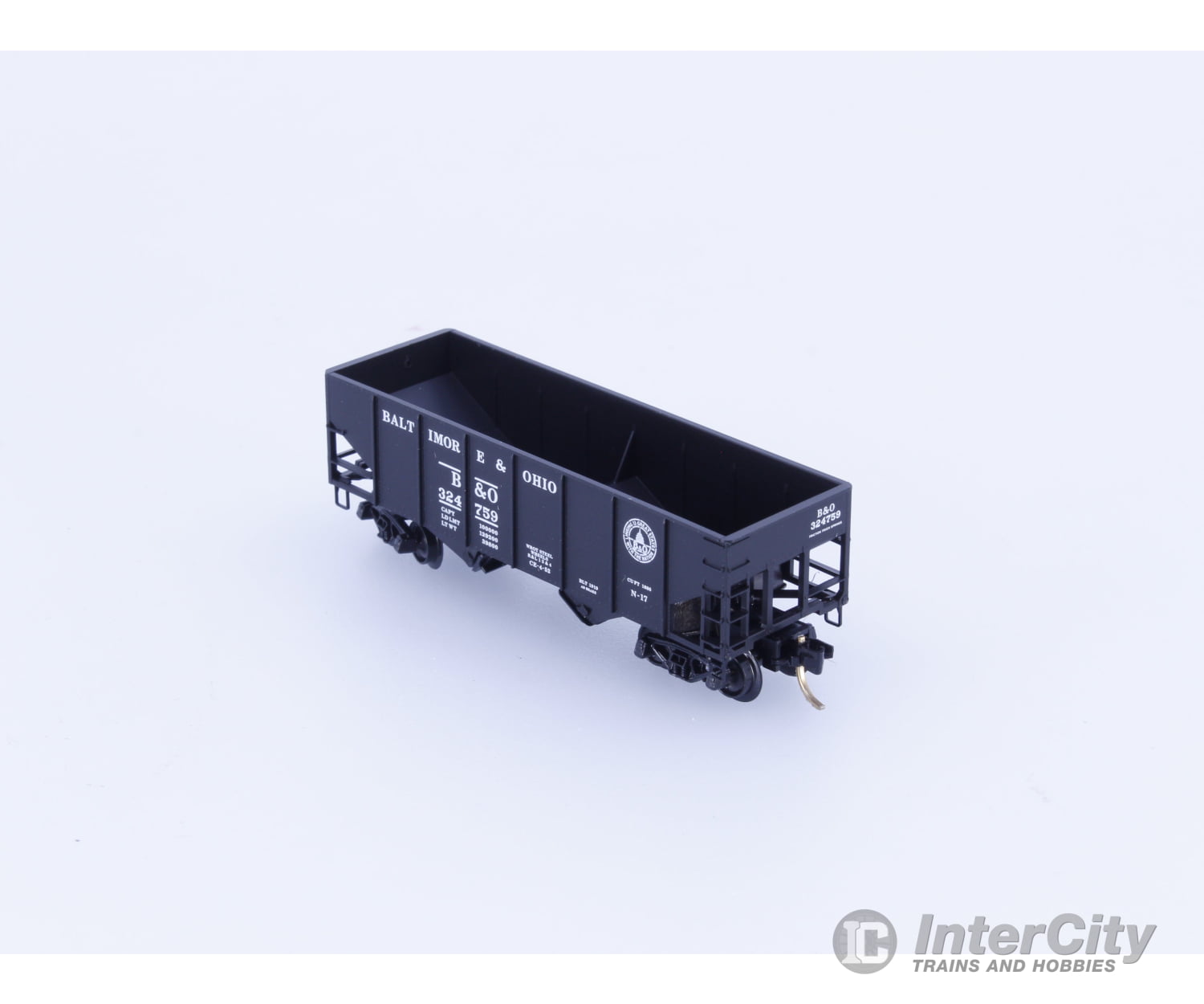 Micro Trains 56310 N 33’ 2 Bay Rib Side Hopper Baltimore and Ohio (BO) 324759 Freight Cars