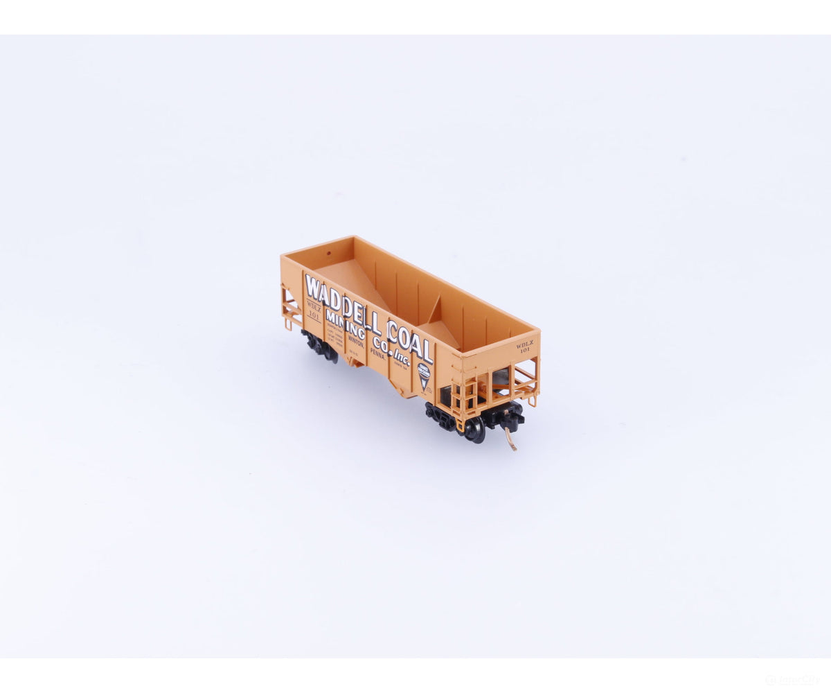 Micro Trains 56350 N 2 Bay 33’ Open Hopper Waddell Coal (WDLX) 101 - Freight Cars