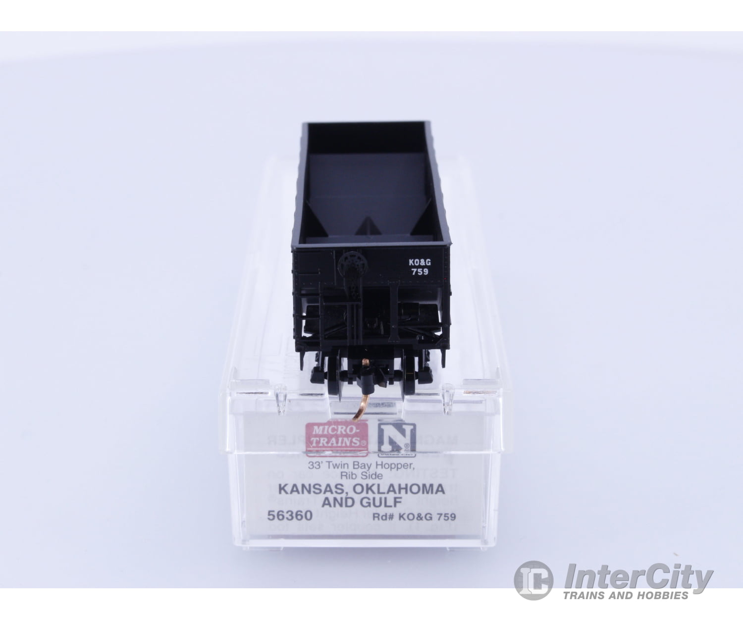 Micro Trains 56360 N Open Hopper 2-Bay USRA 55 Ton Kansas Okahoma & Gulf KO&G 759 Freight Cars