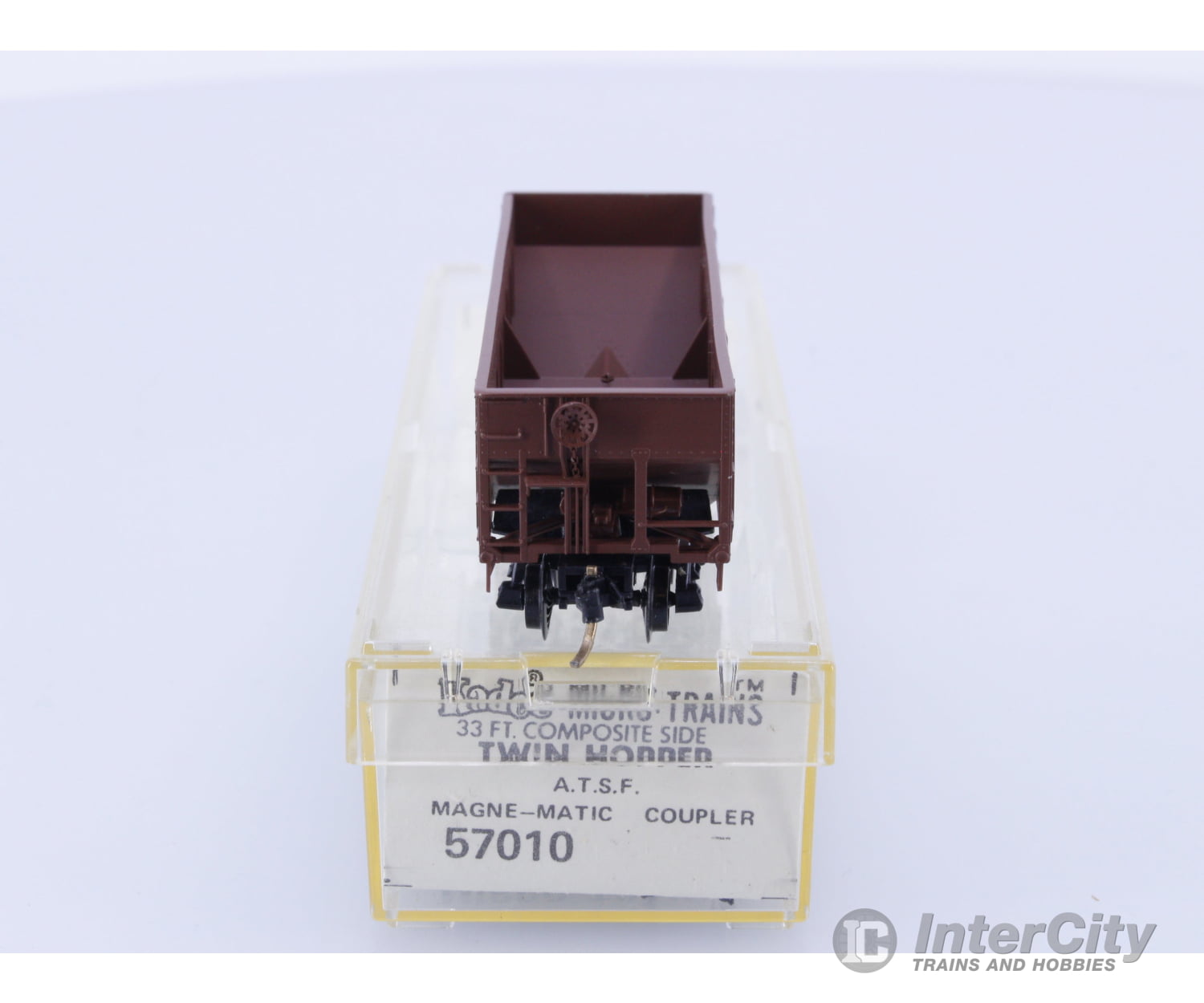 Micro Trains 57010 N Open Hopper 2-Bay Composite Santa Fe (SF) 180700 Freight Cars