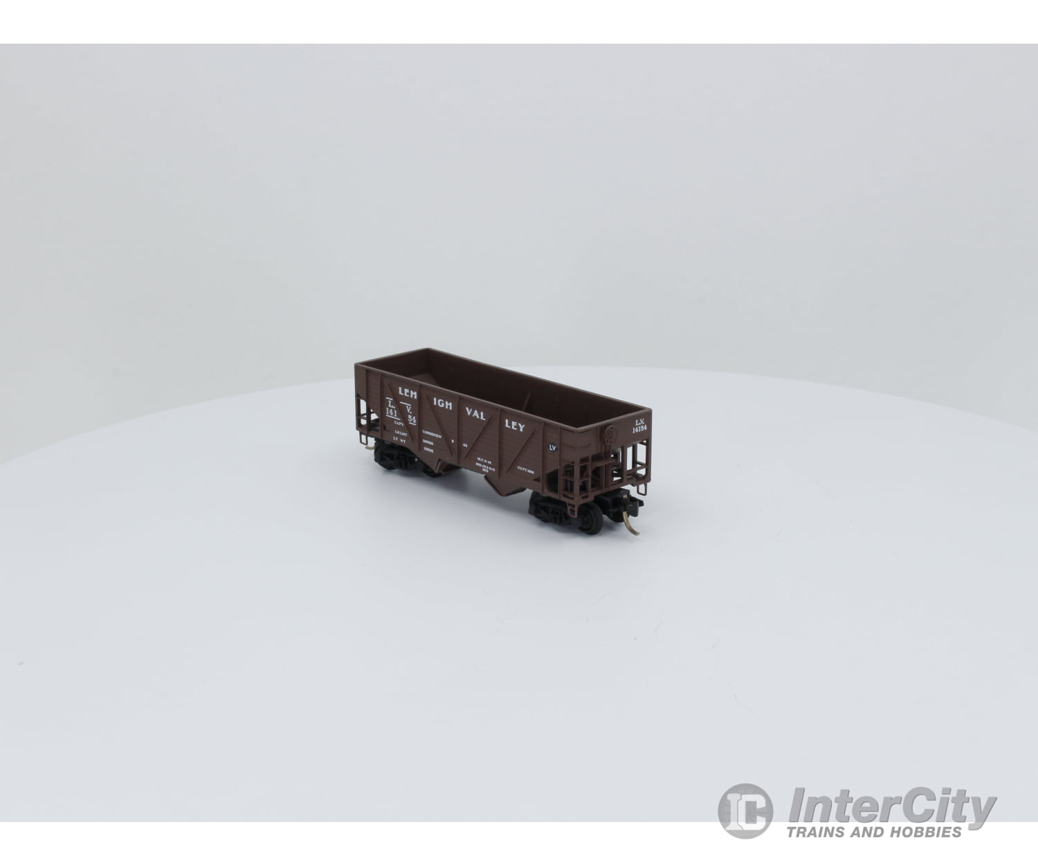 Micro Trains 57030 N Lehigh Valley 33’ Twin Bay Hopper W/ Composite Sides Freight Car (Lv) 14154