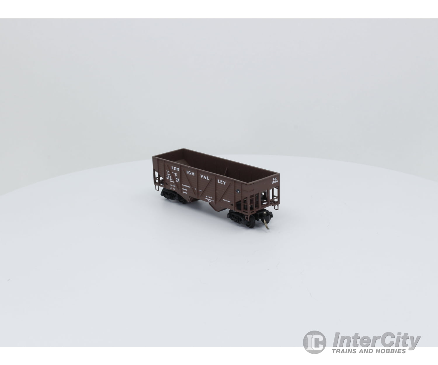 Micro Trains 57030 N Lehigh Valley 33’ Twin Bay Hopper W/ Composite Sides Freight Car (Lv) 14154