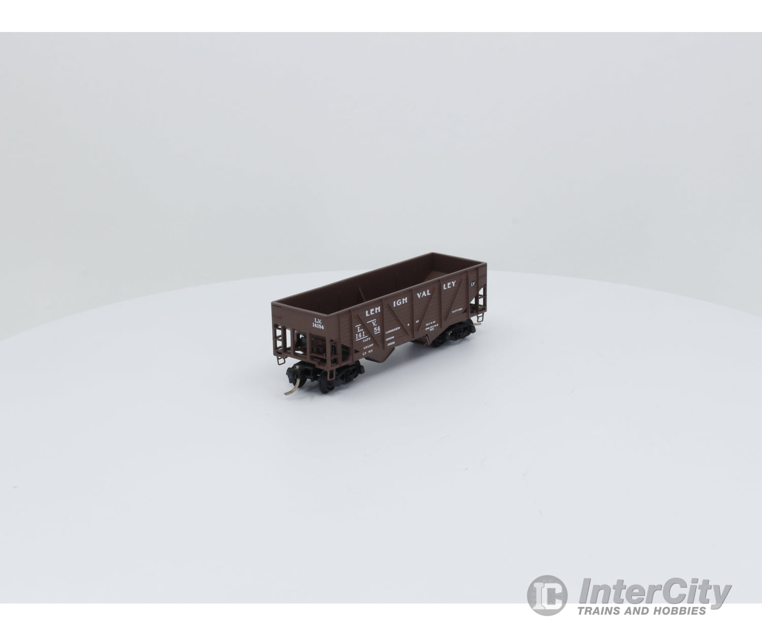 Micro Trains 57030 N Lehigh Valley 33’ Twin Bay Hopper W/ Composite Sides Freight Car (Lv) 14154