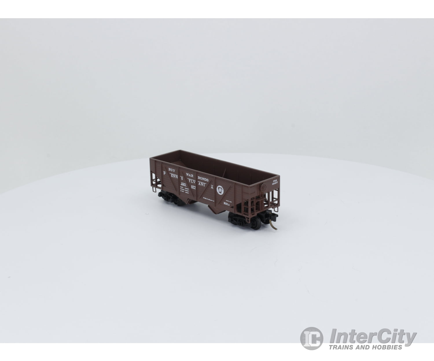 Micro Trains 57100 N Pennsylvania 33’ Twin Bay Hopper W/ Composite Sides Freight Car (Prr) 220877