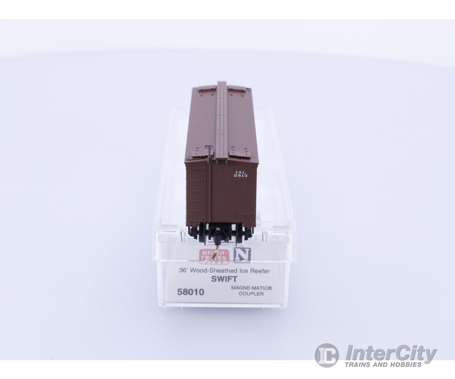Micro Trains 58010 N 36’ Wood Sheathed Ice Reefer Swift 2813 Freight Cars