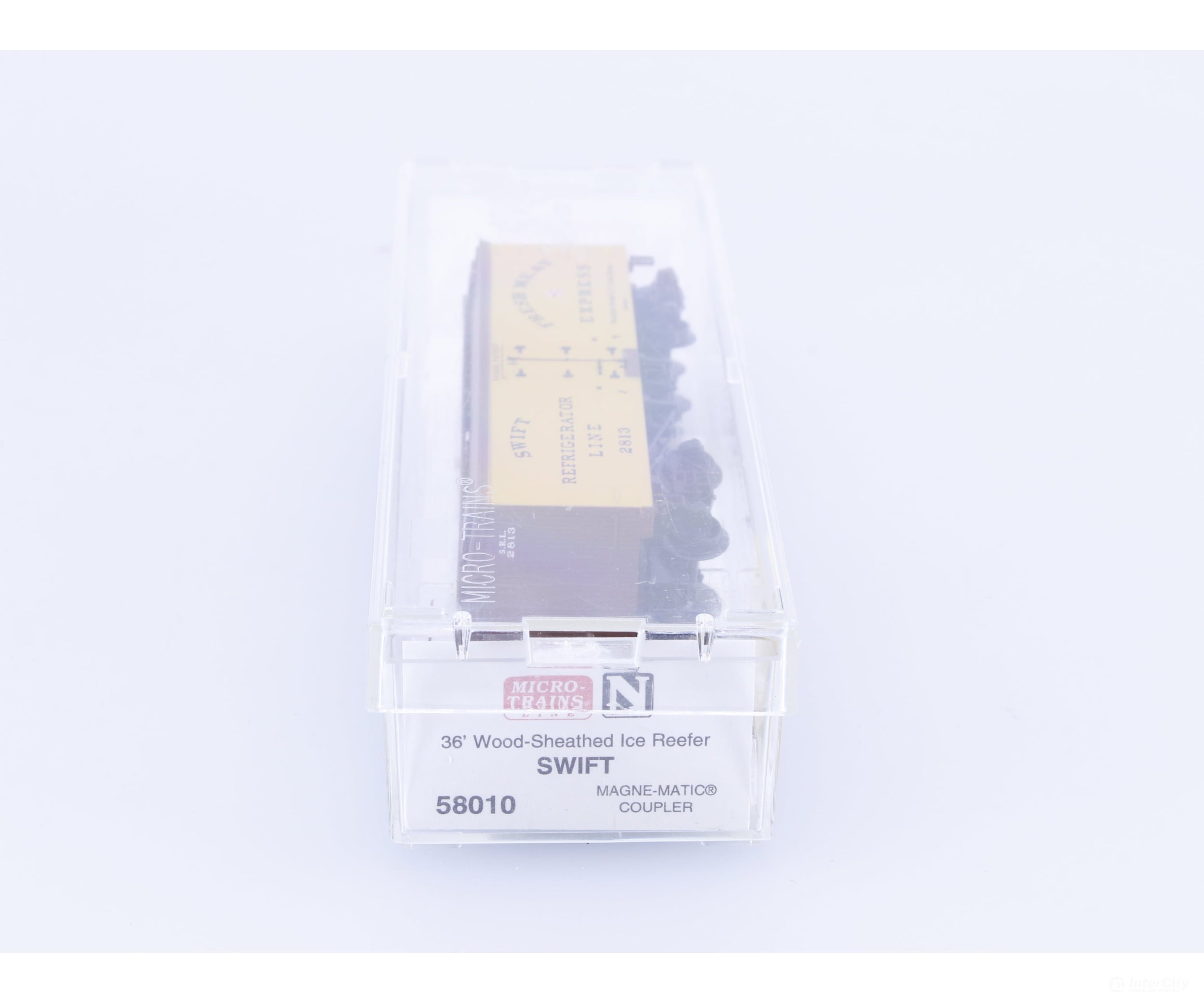Micro Trains 58010 N 36’ Wood Sheathed Ice Reefer Swift Refrigerator Line 2813 Freight Cars