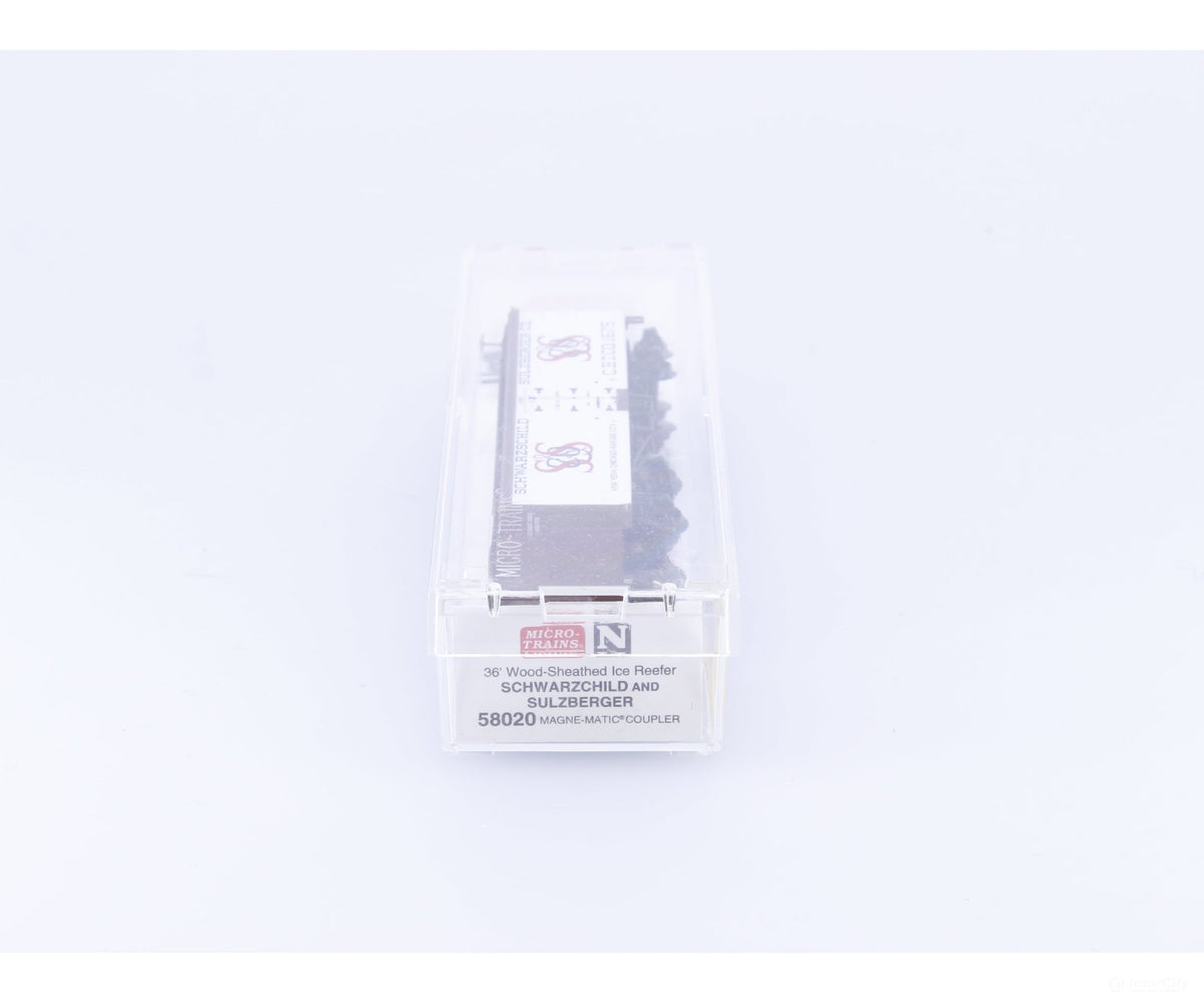 Micro Trains 58020 N 36’ Wood Sheathed Reefer S&S Co. (CBTCO) 1675 - Freight Cars