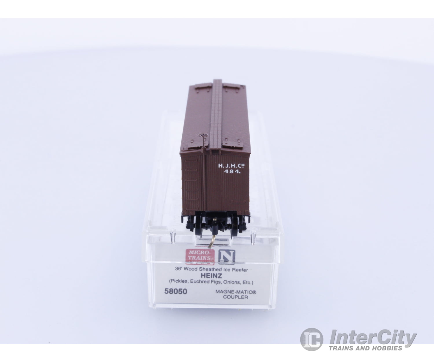 Micro Trains 58050 N 36’ Wood Sheathed Ice Reefer Heinz 484 Freight Cars