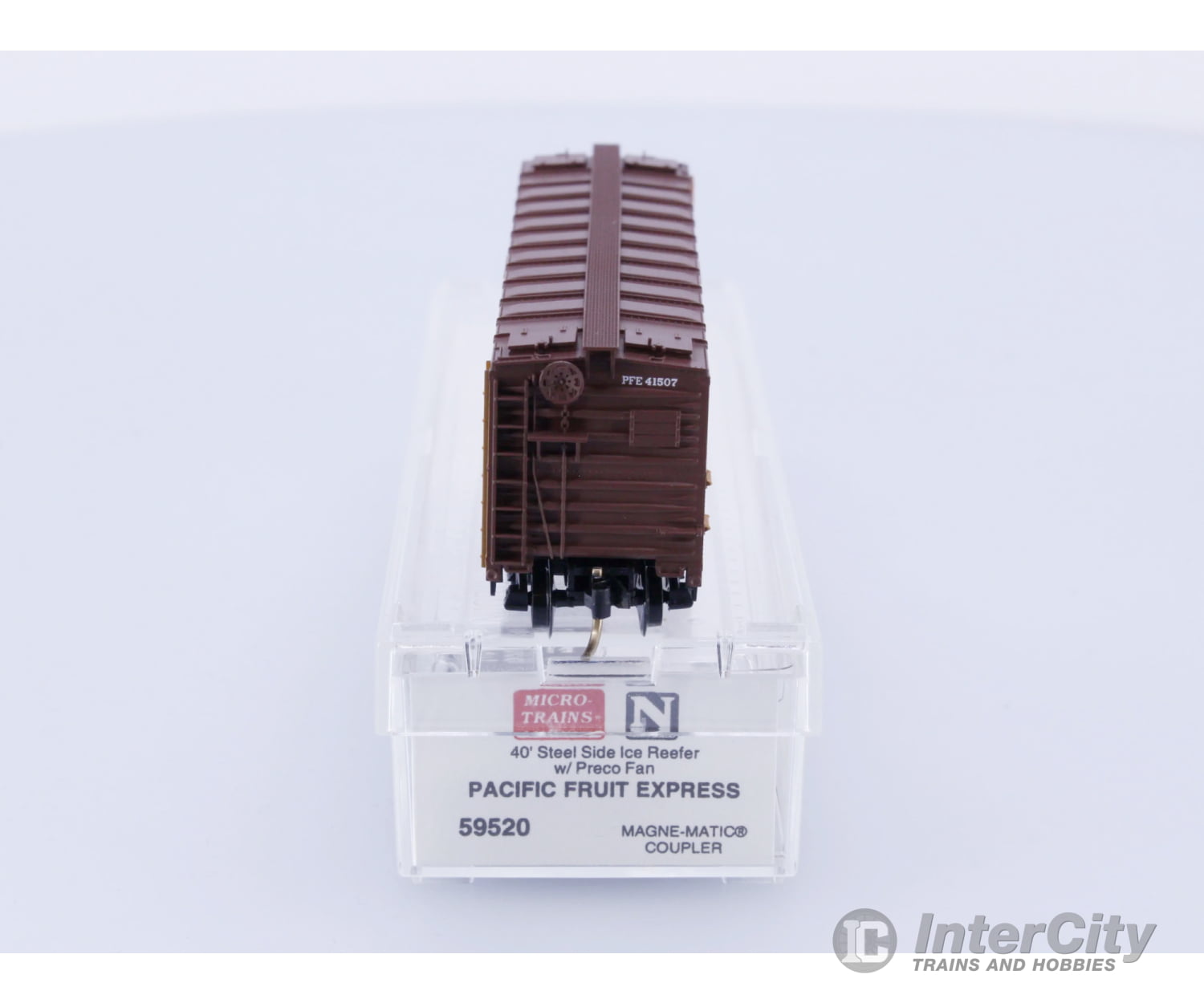Micro Trains 59520 N Reefer 40’ R-40-10 Pacific Fruit Express (PFE) 41507 Freight Cars