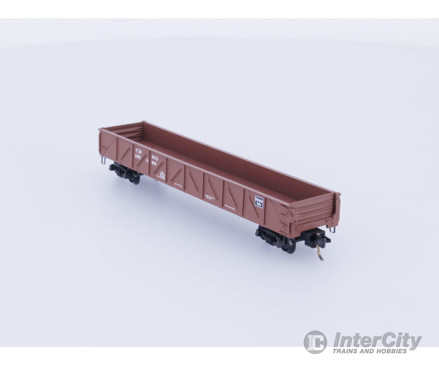 Micro Trains 60020 N Gondola Composite Straight Side Burlington Route CB&Q Chicago Burlington and Quincey (CBQ) 195499