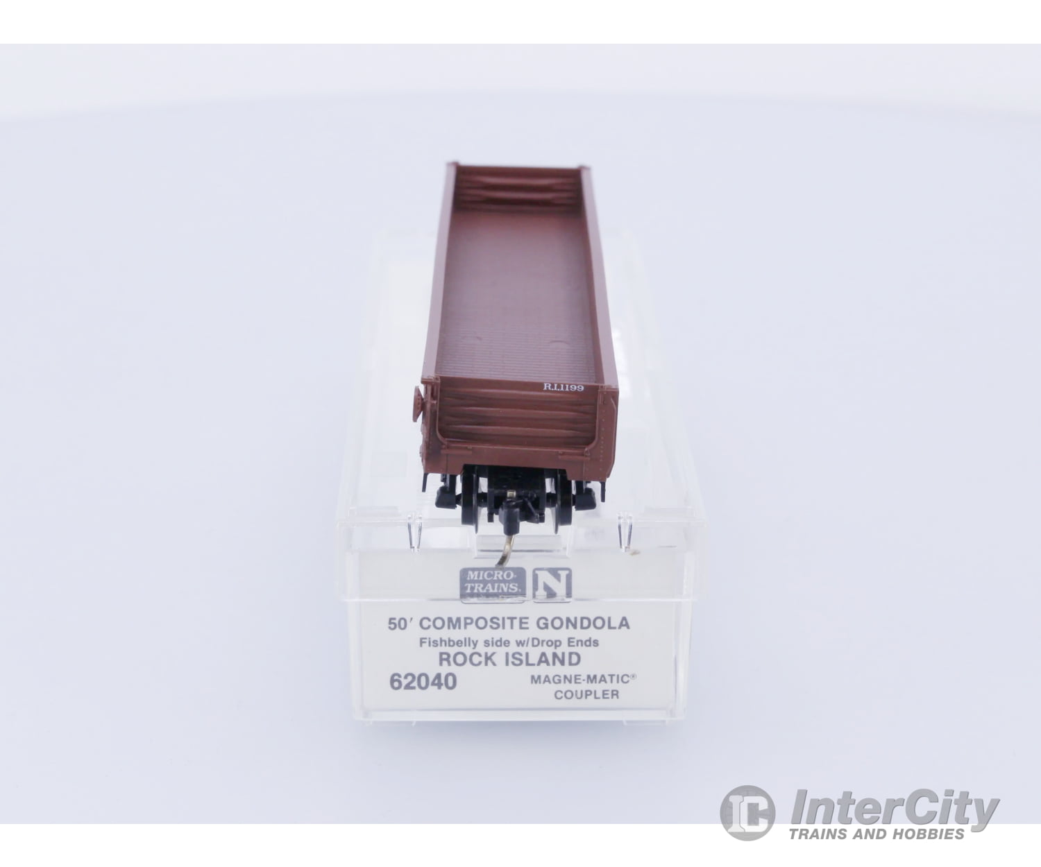 Micro Trains 62040 N Gondola 50’ Composite Chicago Rock Island and Pacific (ROCK) 1197 Freight Cars