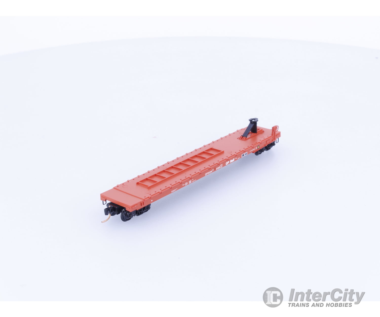 Micro Trains 64070 N 57’6’’ Converted TOFC Flatcar Canadian Pacific (CP) 504485 Freight Cars