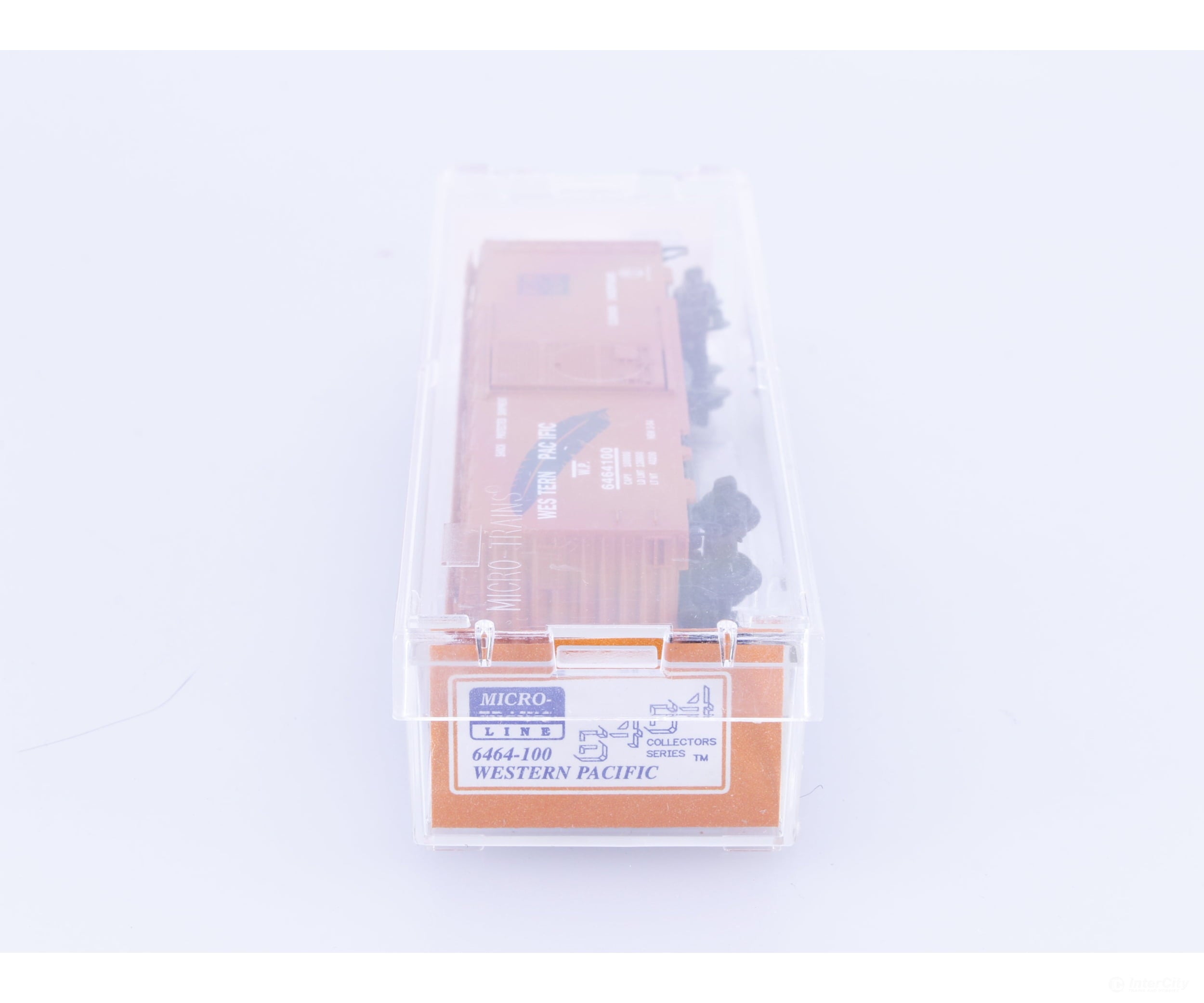 Micro Trains 6464-100 N 40’ Single Door Boxcar 6464 Collectors Series Western Pacific (WP) 6464100 Freight Cars