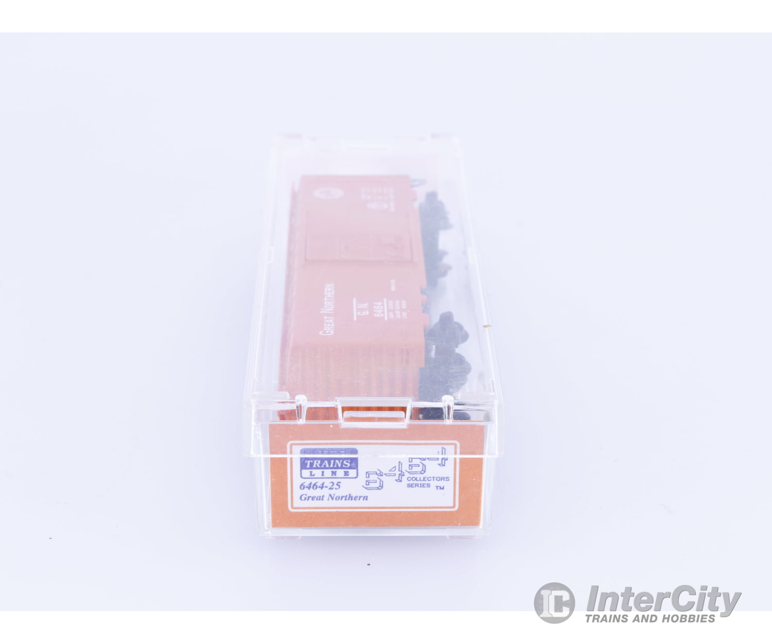 Micro Trains 6464-25 N 40’ Single Door Boxcar 6464 Collectors Series Great Northern (GN) 6464 Freight Cars