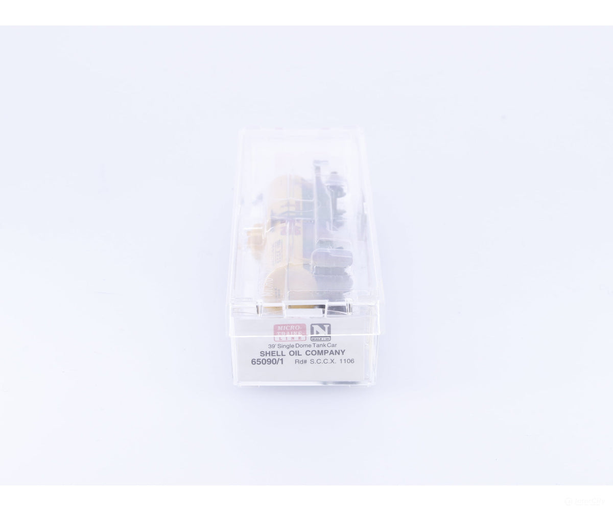 Micro Trains 65090 N 39’ Single Dome Tank Car SHELL (SCCX) 1106 - Freight Cars