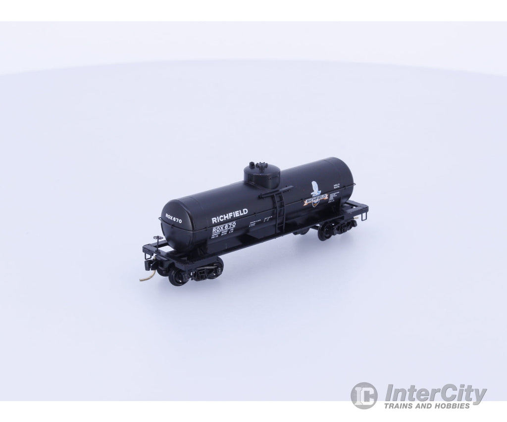 Micro Trains 65430 N 39’ Single Dome Tank Car Richfield Oil Company 670 Freight Cars