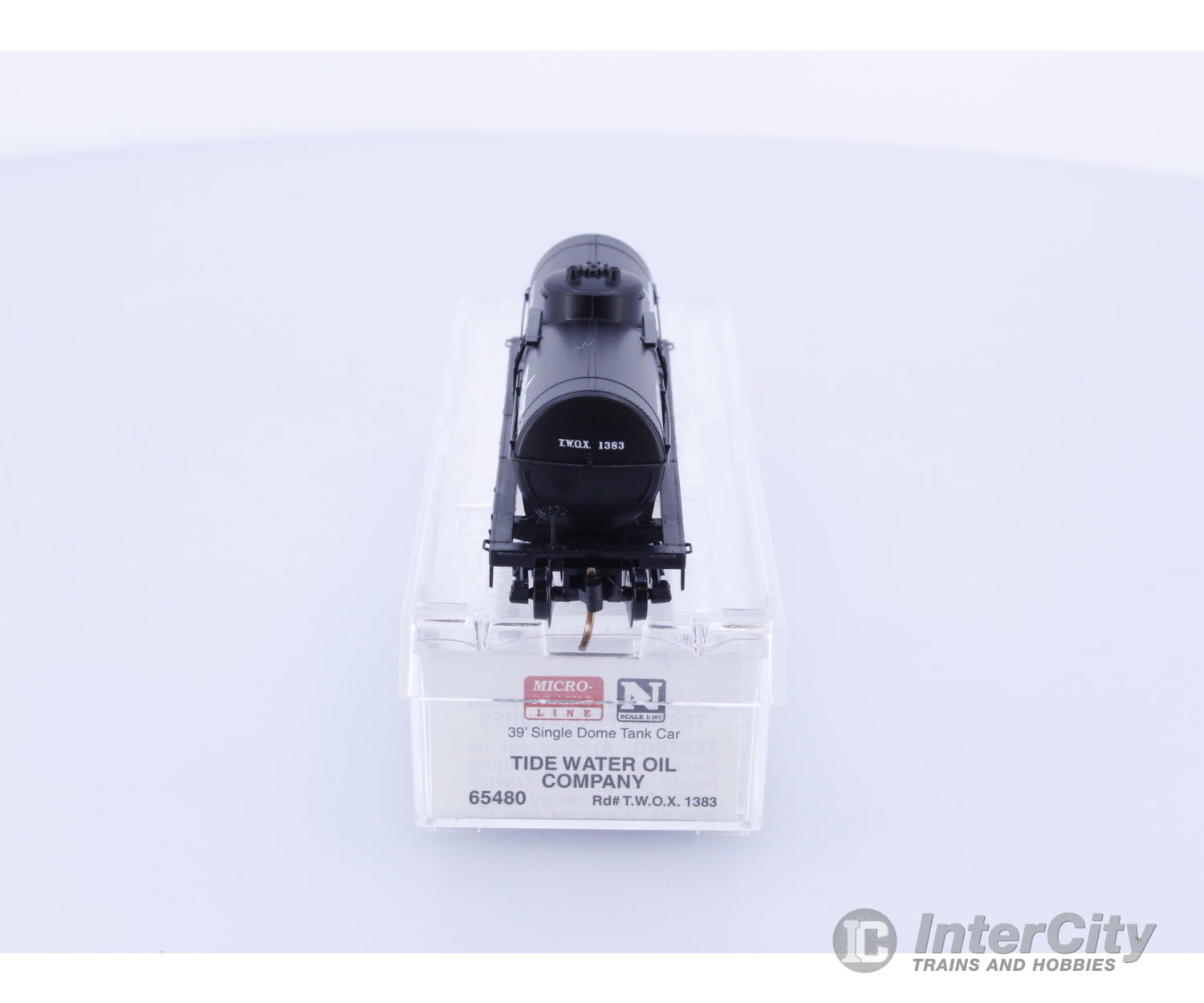 Micro Trains 65480 N 39’ Single Dome Tank Car Tide Water Oil Company 1383 Freight Cars