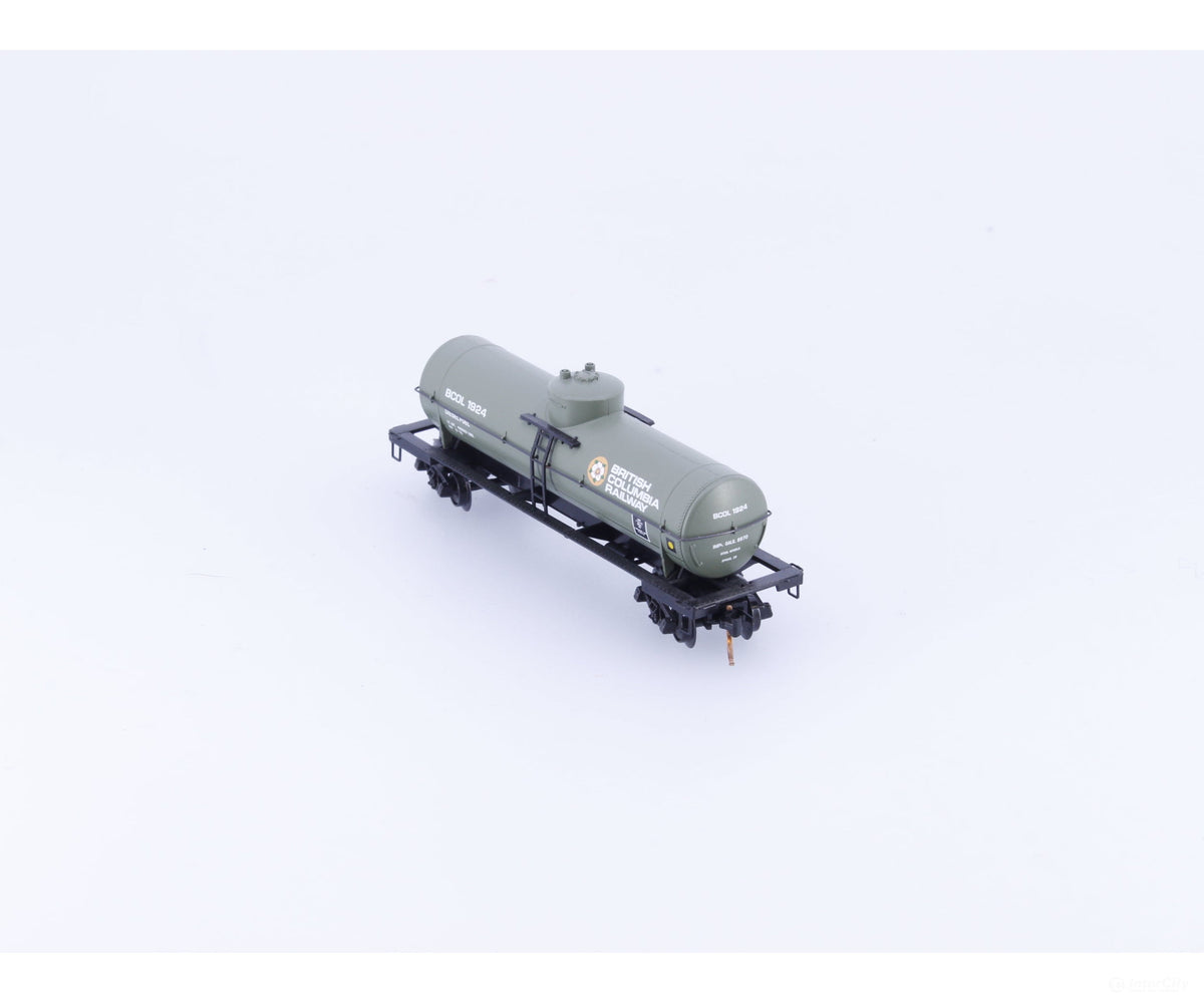 Micro Trains 65530 N 39’ Single Dome Tank Car British Columbia Railway (BCOL) 1924 - Freight Cars