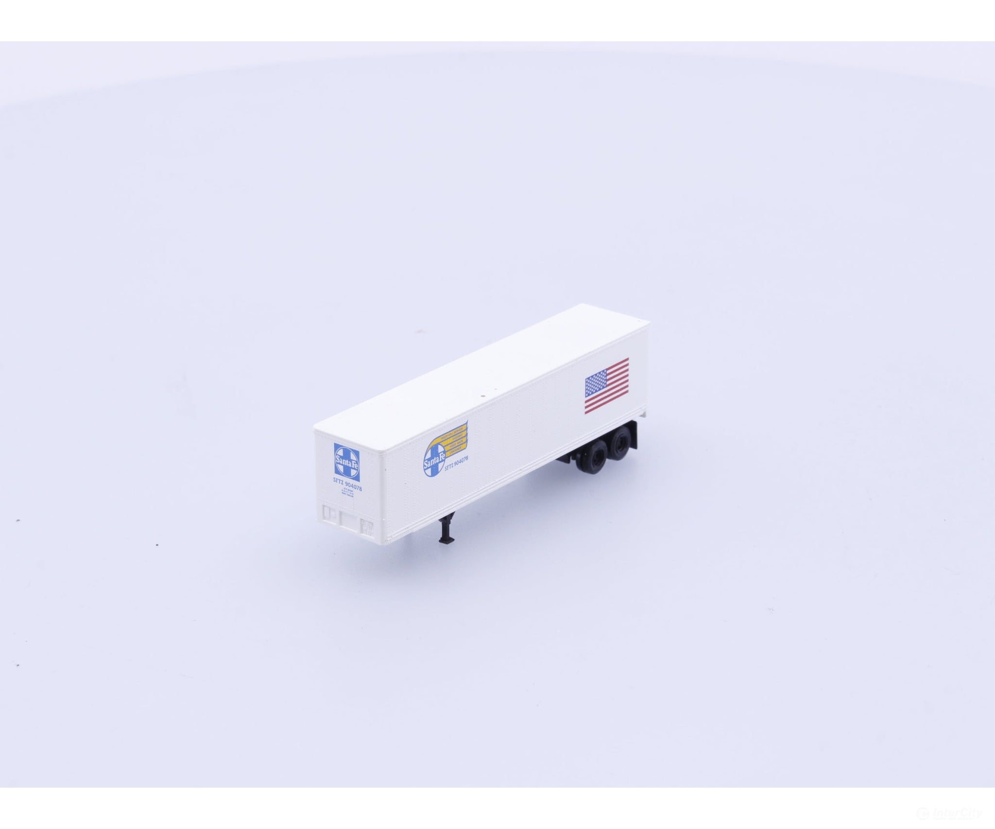Micro Trains 66100 N 40’ Trailer (SFTZ) Atchison Topeka and Santa Fe (ATSF) 904078 - Freight Cars