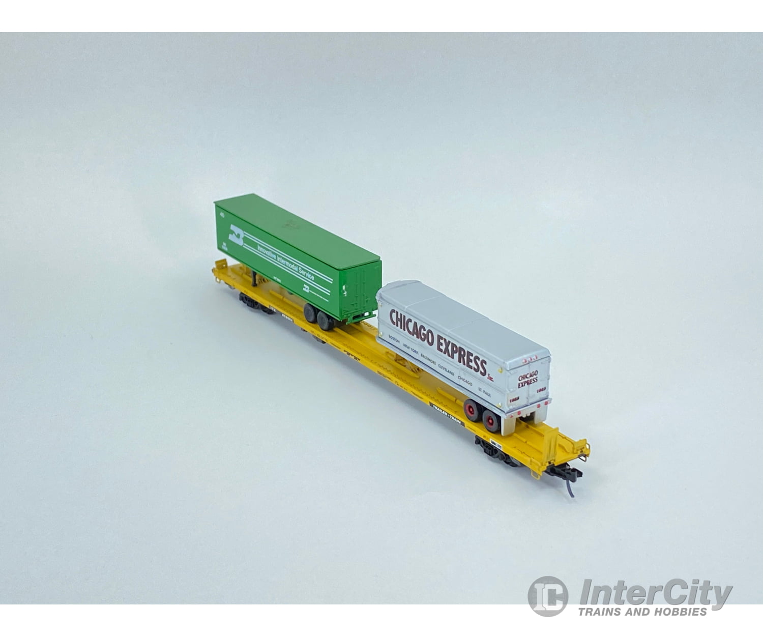 Micro Trains 71000 N 89-4 Undecorated Flatcar Equipped With Trailer Hitches Train Ttx Corp. (Ttx)