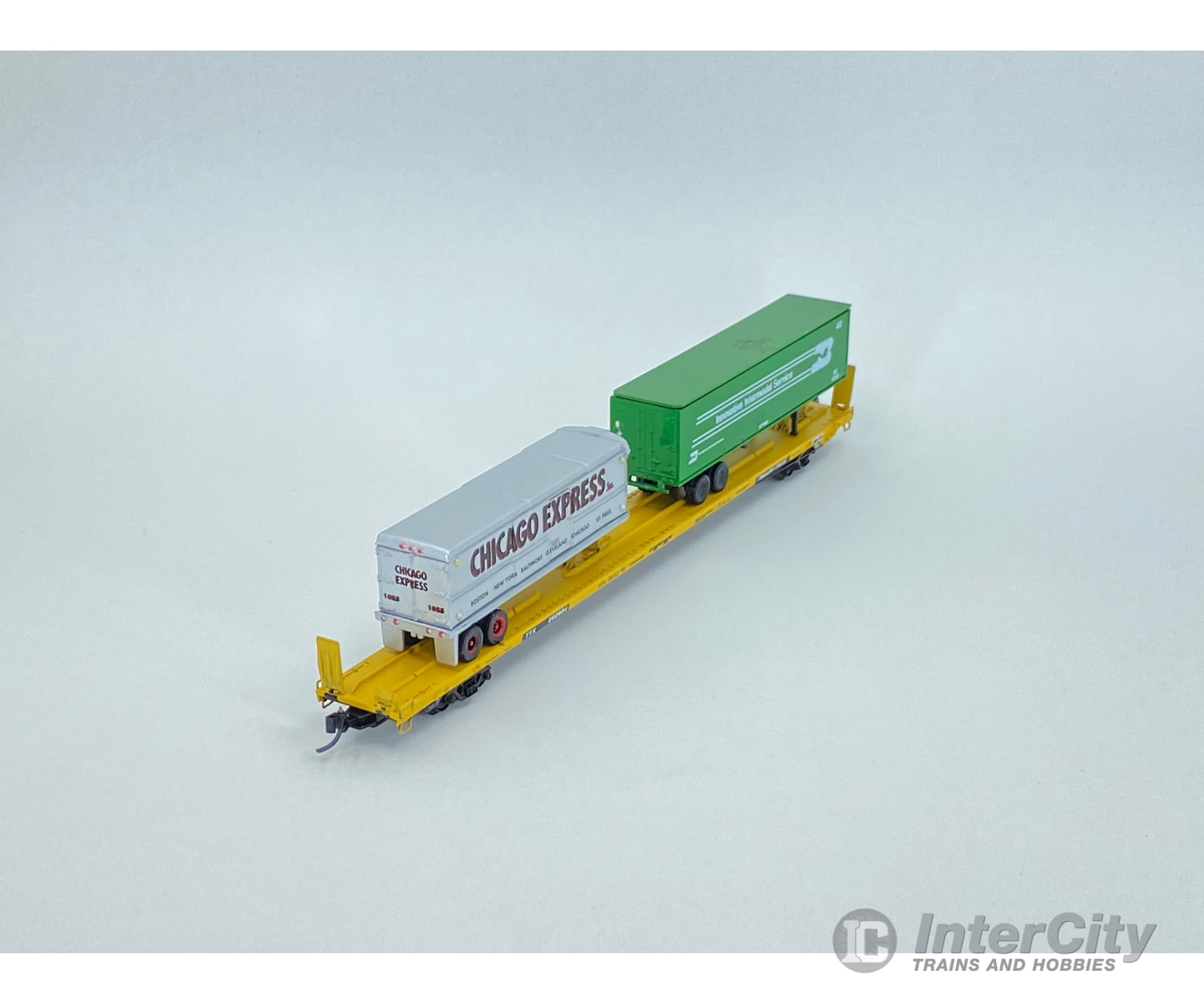 Micro Trains 71000 N 89-4 Undecorated Flatcar Equipped With Trailer Hitches Train Ttx Corp. (Ttx)