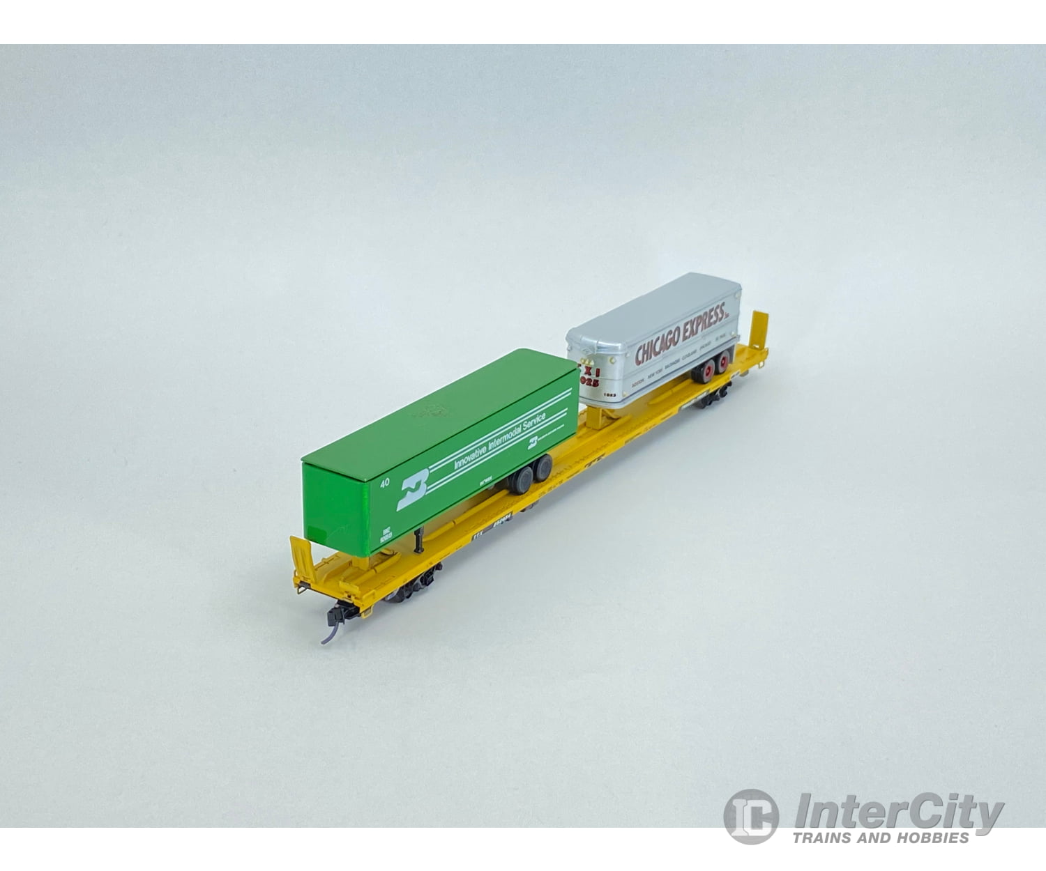 Micro Trains 71000 N 89-4 Undecorated Flatcar Equipped With Trailer Hitches Train Ttx Corp. (Ttx)
