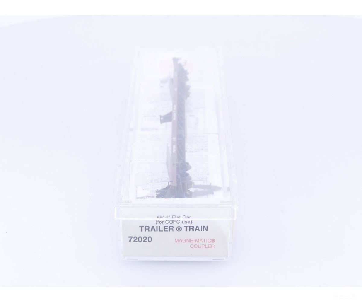 Micro Trains 72020 N 89’4’’ COFC Flatcar Trailer Train TTX Corp. (TTX) 972216 - Freight Cars