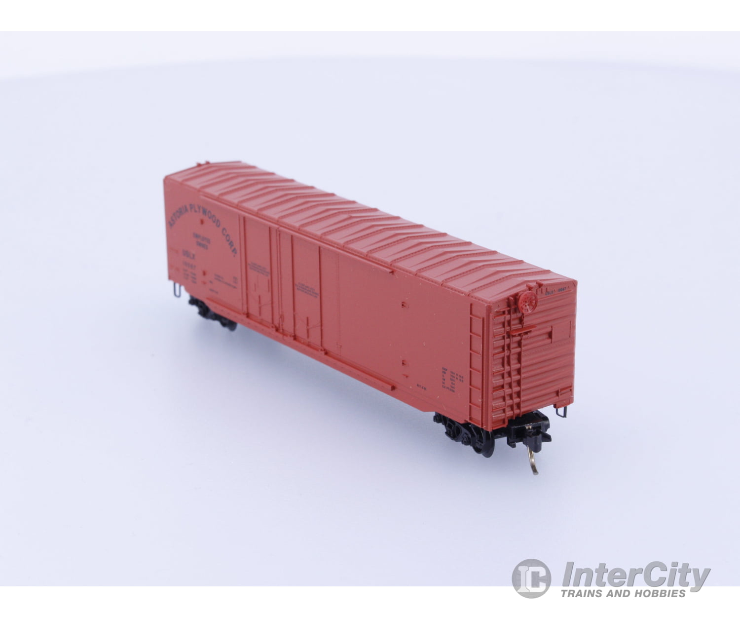 Micro Trains 75020 N Boxcar 50’ Steel Astoria Plywood USLX 10067 Freight Cars