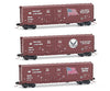 Micro Trains 75102 Mtl Wisconsin Southern Wsor 9/11 Commemorative 50 Ft 3 Pack Freight Cars
