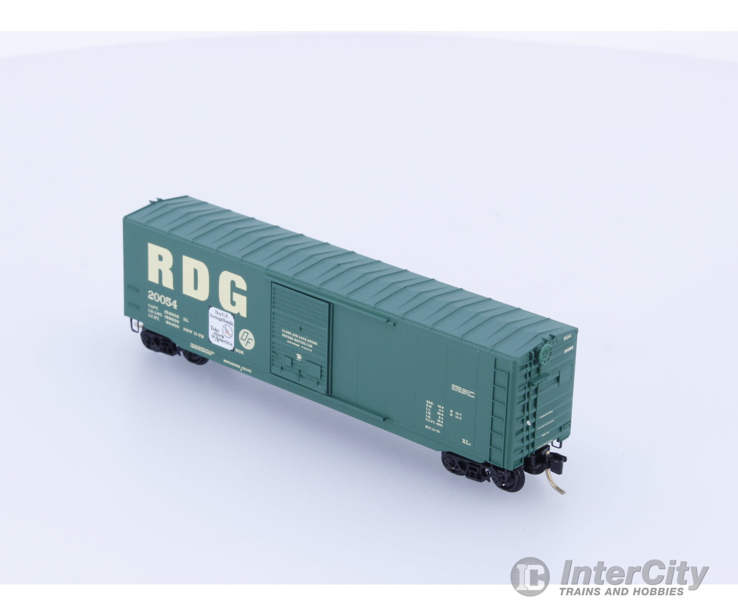 Micro Trains 77020 N 50’ Standard Box Car Single Door W/O Roofwalk Reading (Rl) 20054 Freight Cars