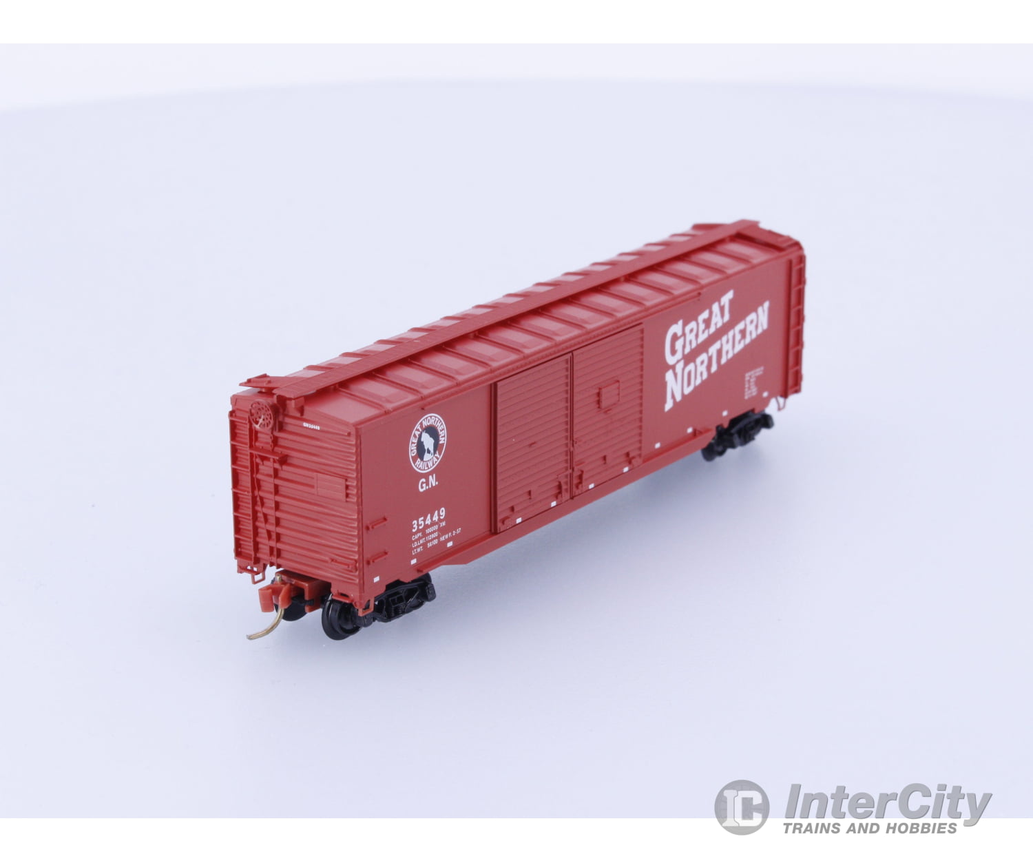 Micro Trains 78020 N Boxcar 50’ Steel Double Door Great Northern (GN) 35449 Freight Cars
