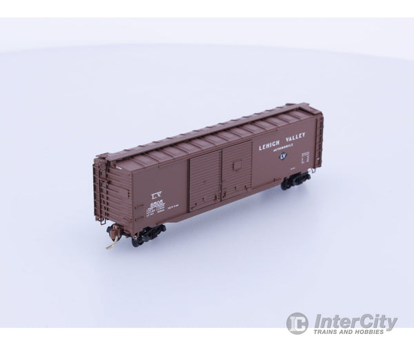Micro Trains 78040 N 50’ Auto Box Car Double Side Doors & End Door Lehigh Valley (LV) 8505 Freight Cars