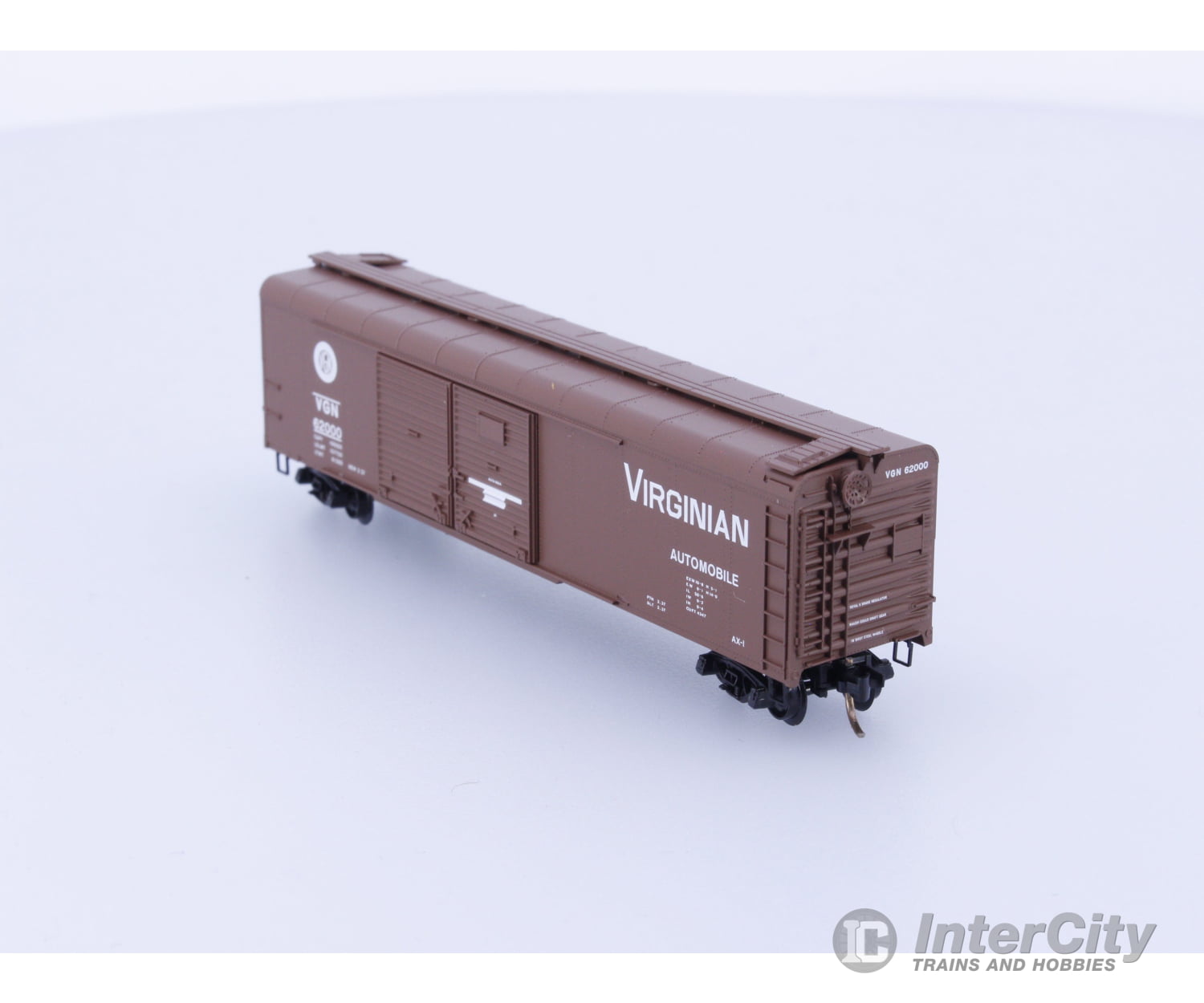 Micro Trains 79050 N Boxcar 50’ Double Sliding Door Wagon Top Roof Virginian 62000 Freight Cars