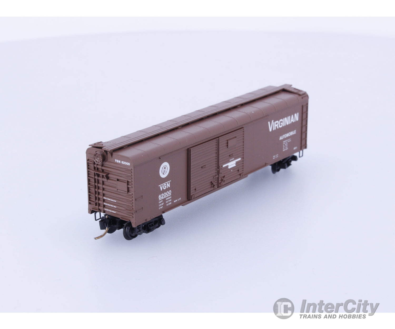 Micro Trains 79050 N Boxcar 50’ Double Sliding Door Wagon Top Roof Virginian 62000 Freight Cars