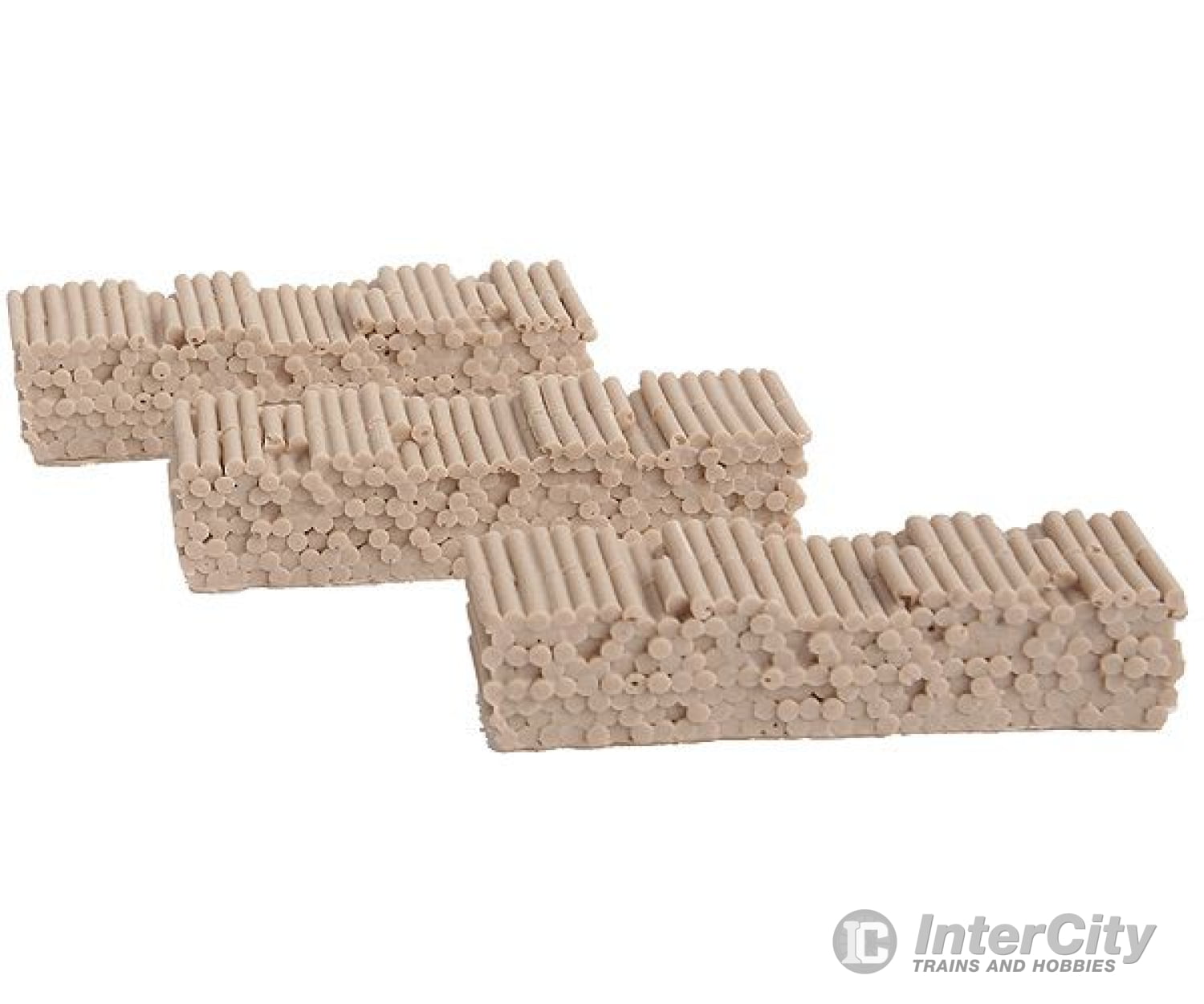 Micro Trains 79943917 Pulpwood Loads - Fits 40’ Bulkhead Flatcars Pkg(3) Freight & Containers