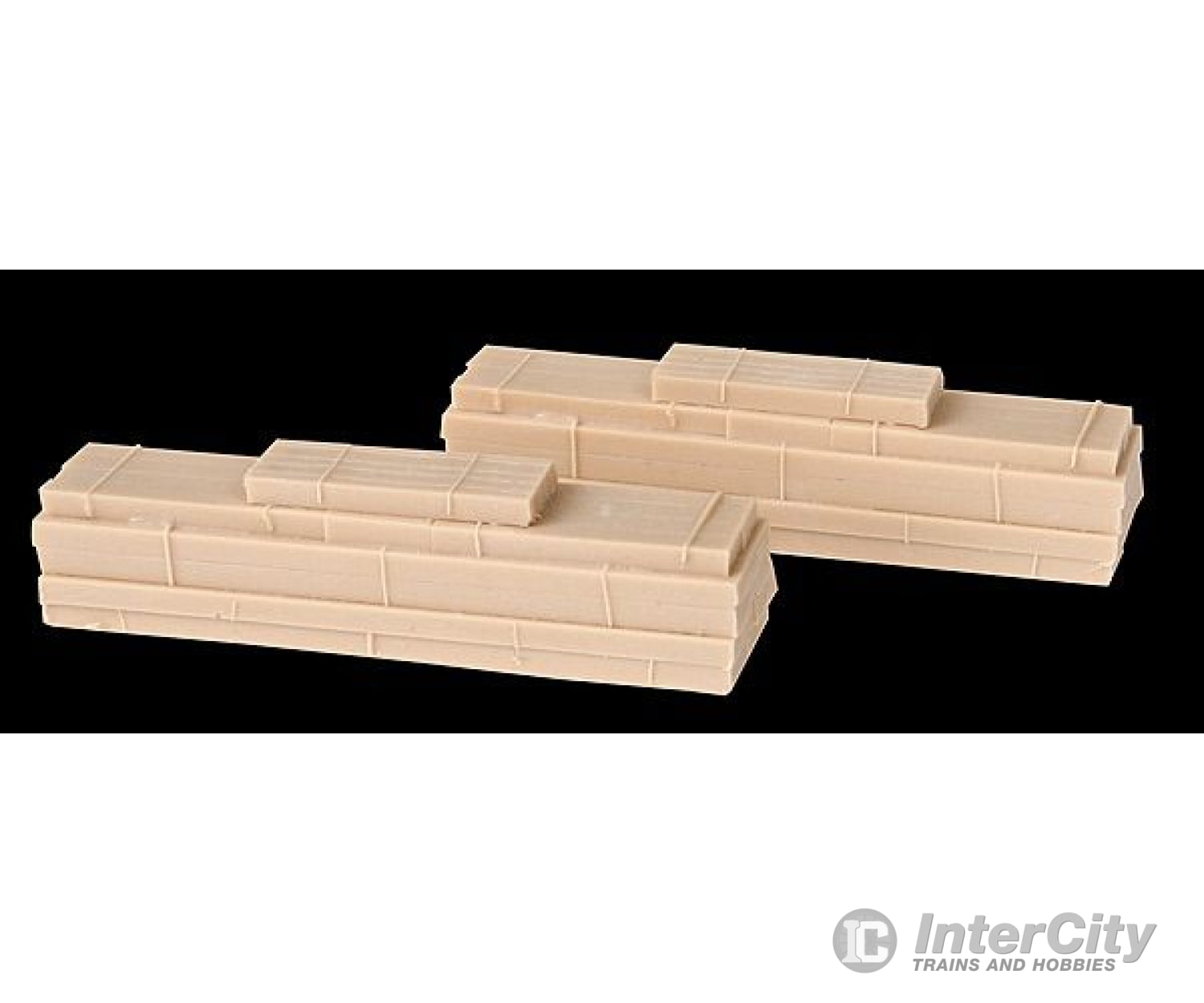 Micro Trains 79943922 Freight Car Loads - 40’ Timber Load Pkg(2) & Containers