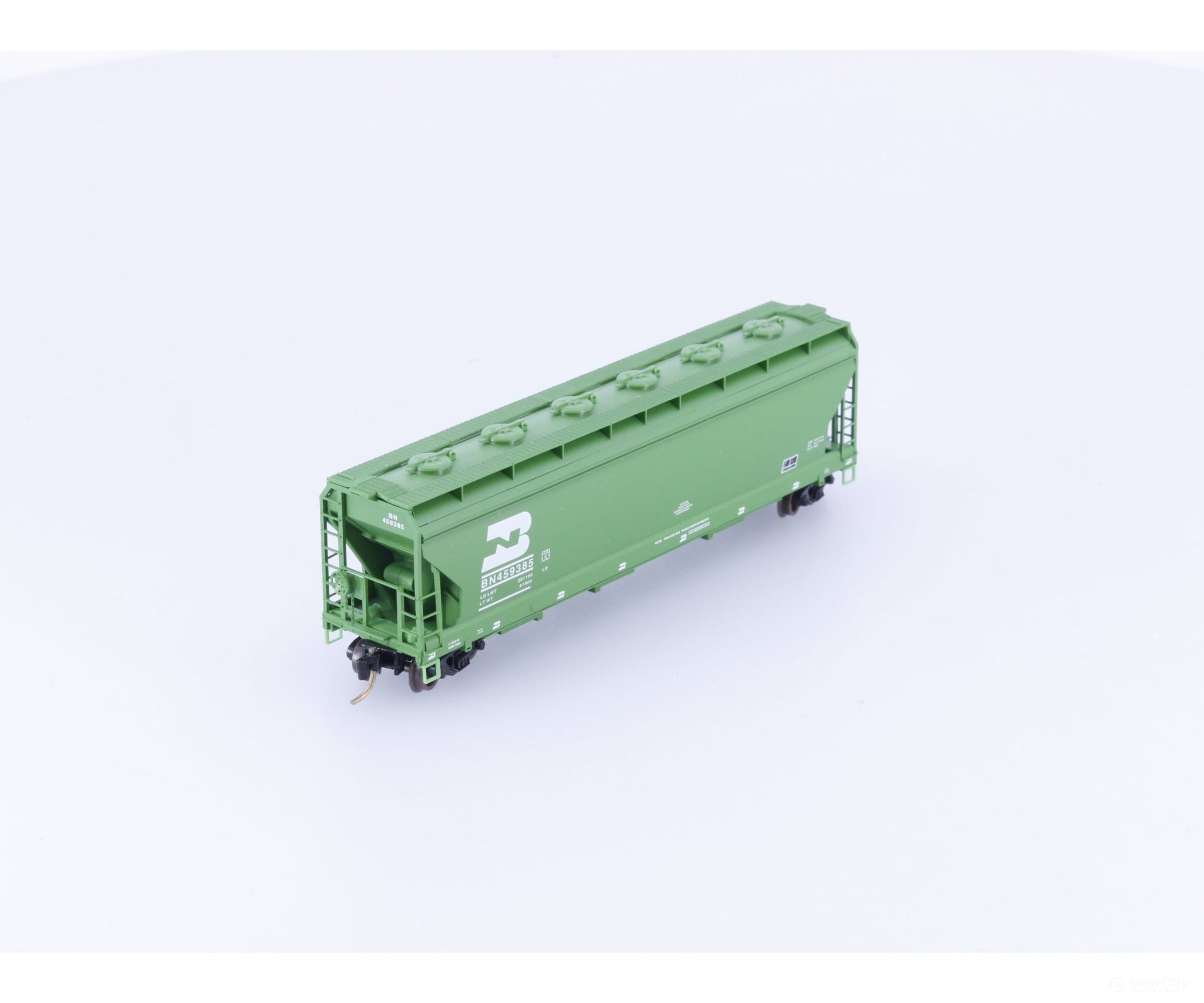 Micro Trains 93020 N 3 Bay ACF Covered Hopper Burlington Northern (BN) 459385 - Freight Cars
