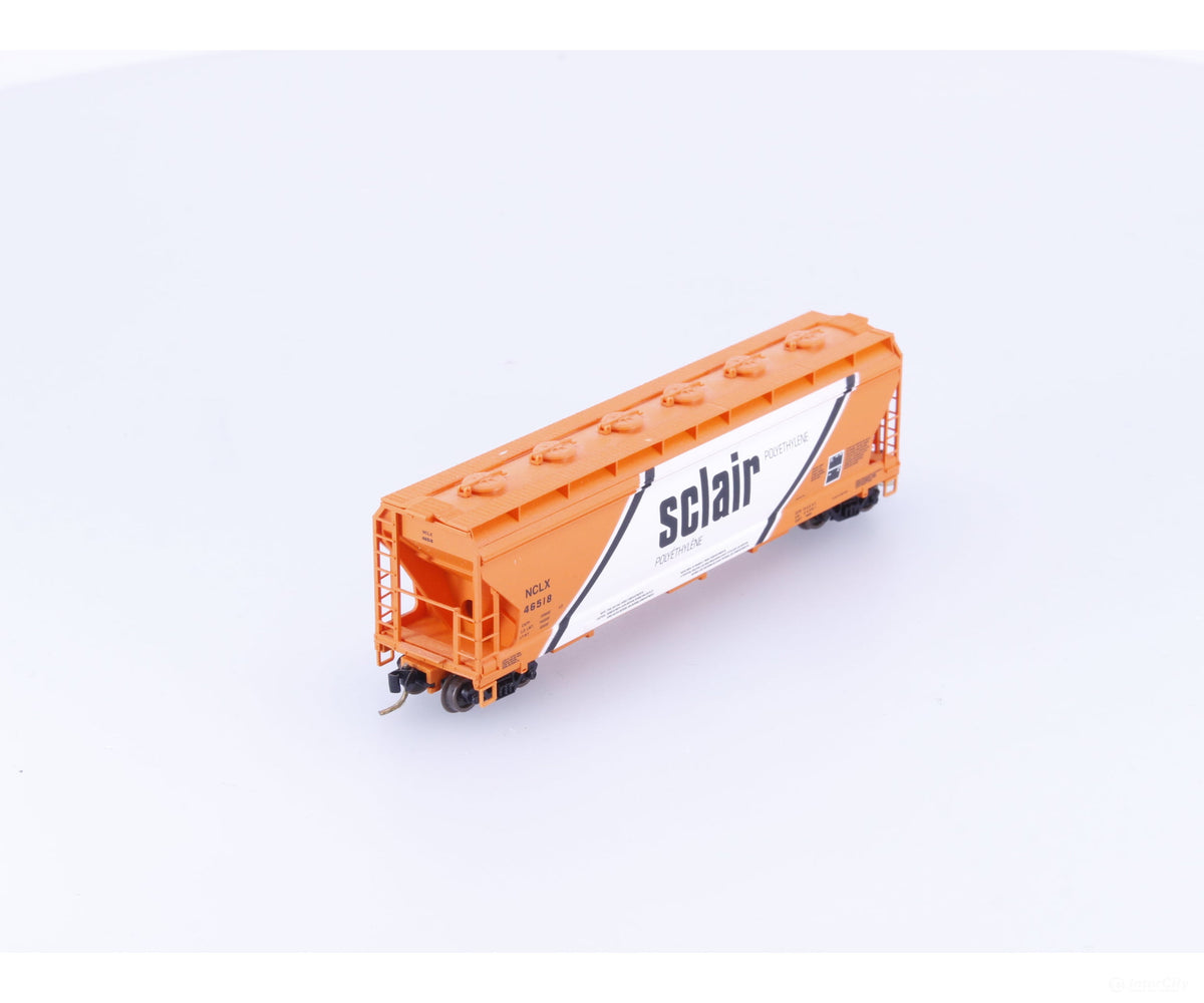 Micro Trains 93040 N 3 Bay Centerflow Hopper Car Sclair (NCLX) 46518 (#2) - Freight Cars