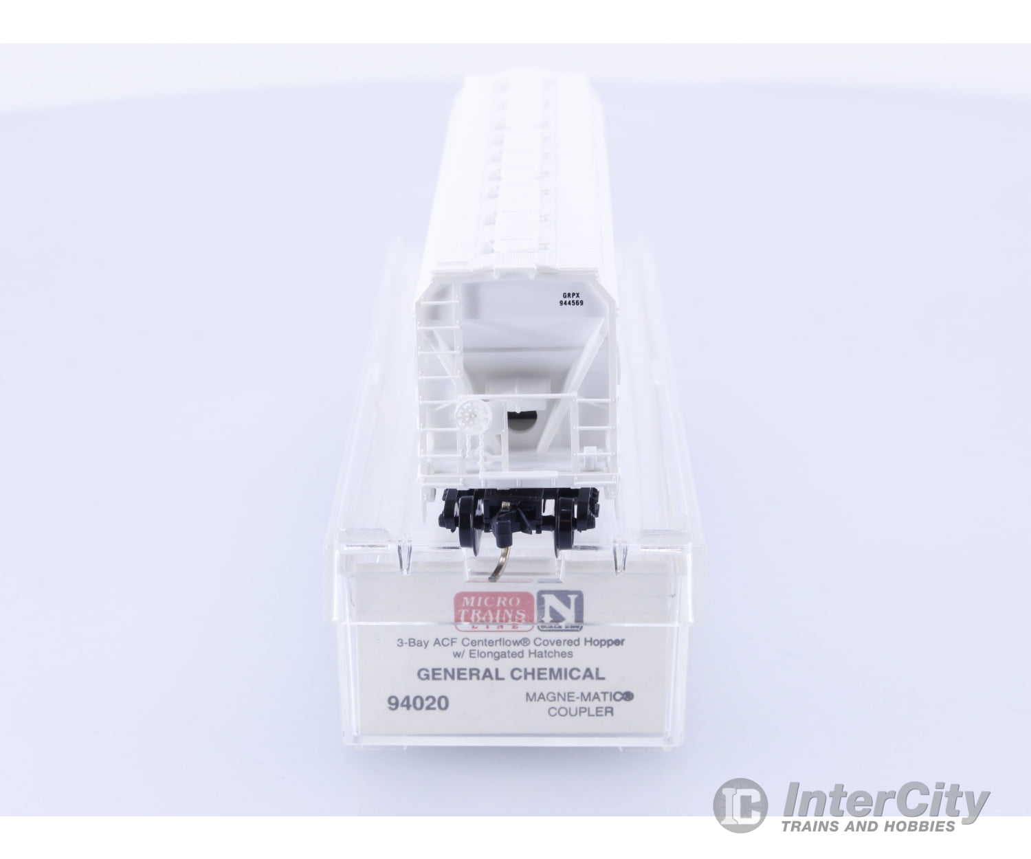 Micro Trains 94020 N Covered Hopper 3-Bay ACF 4650 General Chemical Partners GRPX 944569 Freight Cars