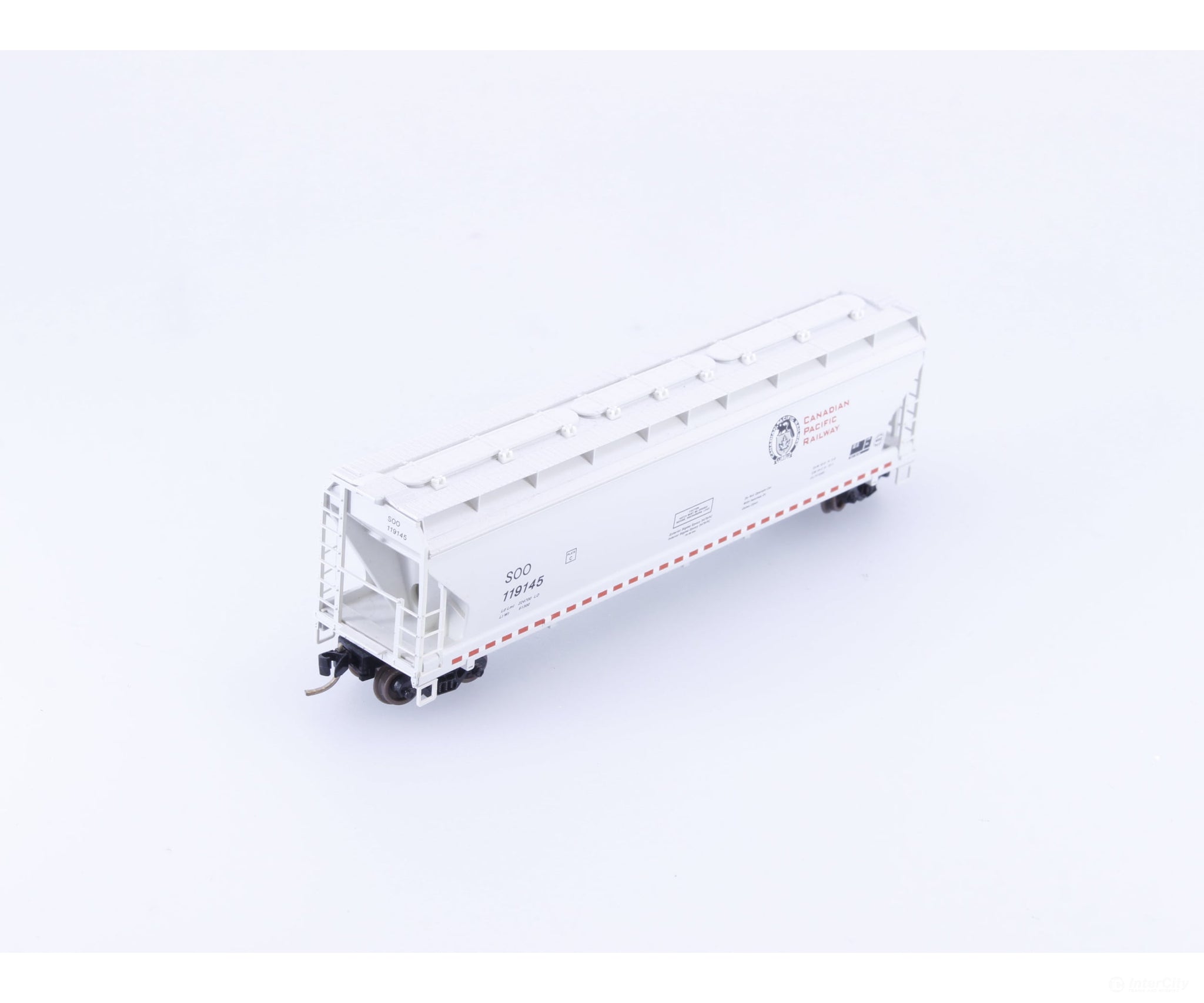 Micro Trains 94140 N 3 Bay ACF Covered Hopper (SOO) #3 Canadian Pacific (CP) 119145 - Freight Cars