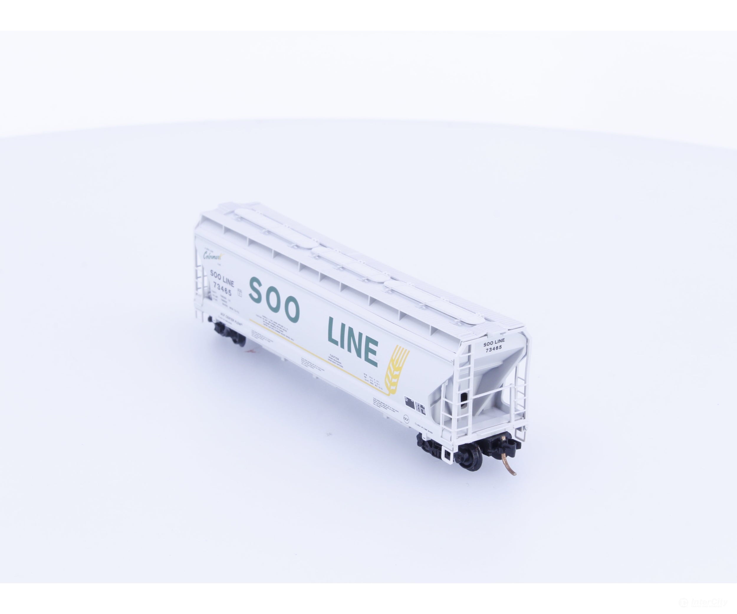 Micro Trains 94150 N Covered Hopper 3-Bay ACF 4650 Soo Line (SOO) 73465 Freight Cars