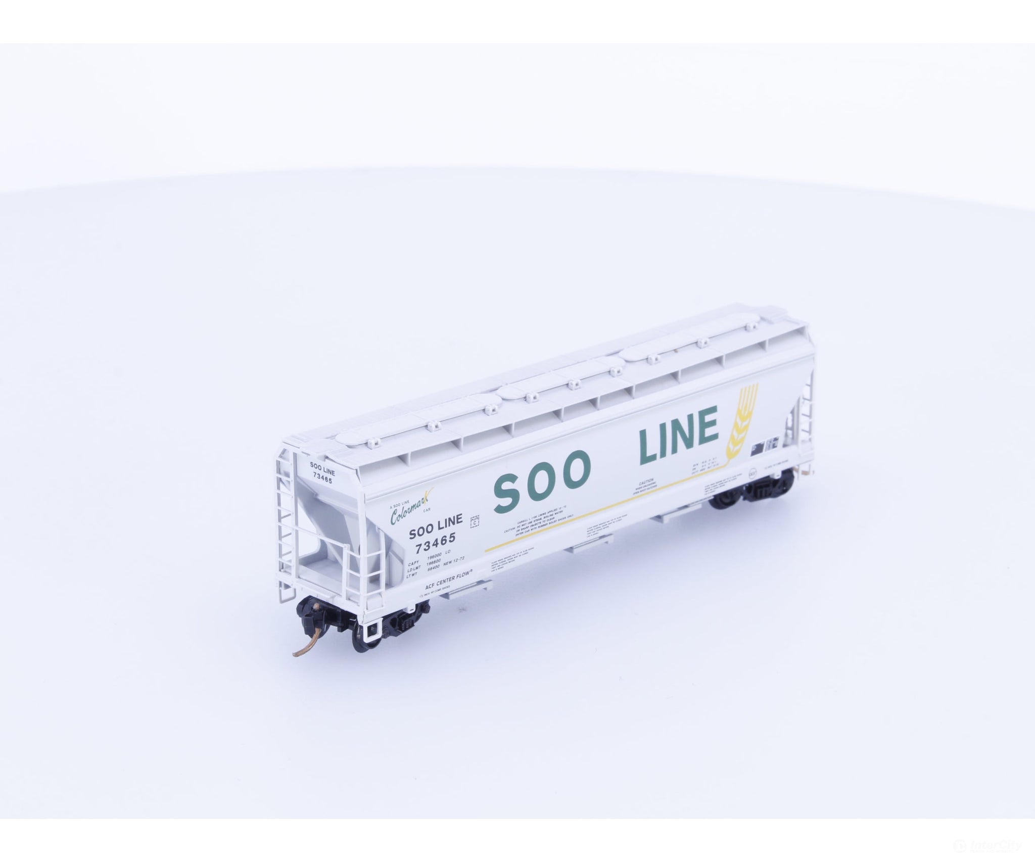 Micro Trains 94150 N Covered Hopper 3-Bay ACF 4650 Soo Line (SOO) 73465 Freight Cars