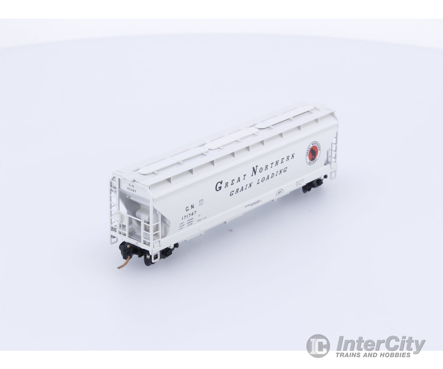Micro Trains 94160 N Covered Hopper 3-Bay ACF 4650 Great Northern (GN) 171747 (#1) Freight Cars