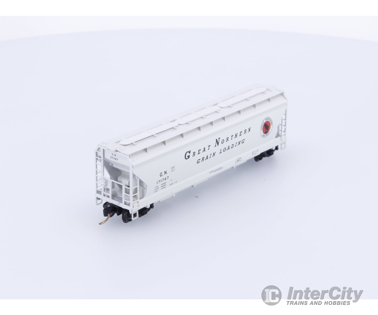 Micro Trains 94160 N Covered Hopper 3-Bay ACF 4650 Great Northern (GN) 171747 (#2) Freight Cars