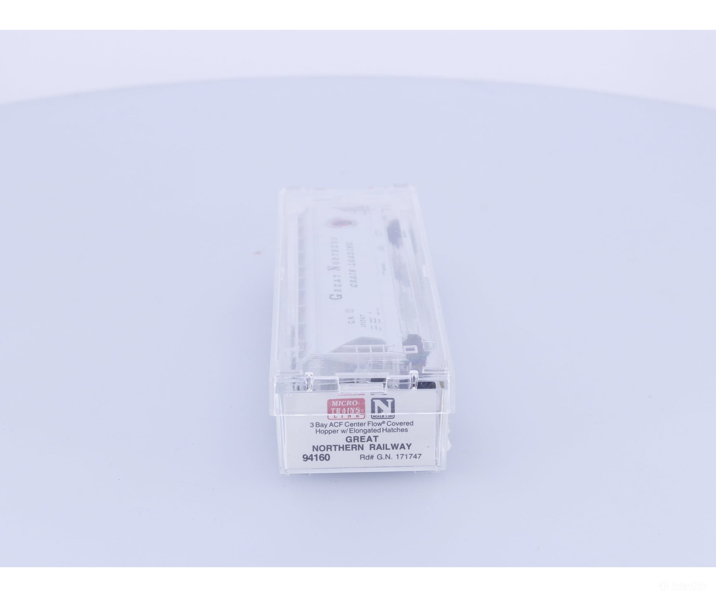 Micro Trains 94160 N Covered Hopper 3-Bay ACF 4650 Great Northern (GN) 171747 Freight Cars