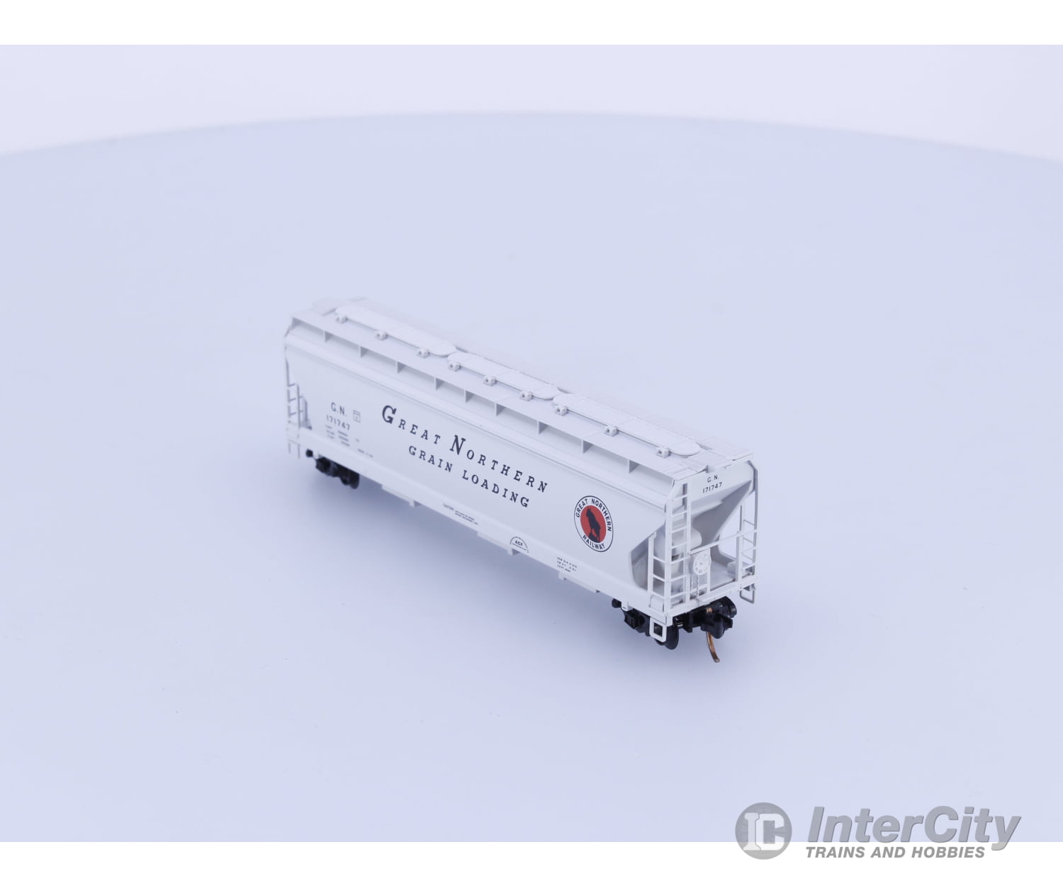 Micro Trains 94160 N Covered Hopper 3-Bay ACF 4650 Great Northern (GN) 171747 Freight Cars