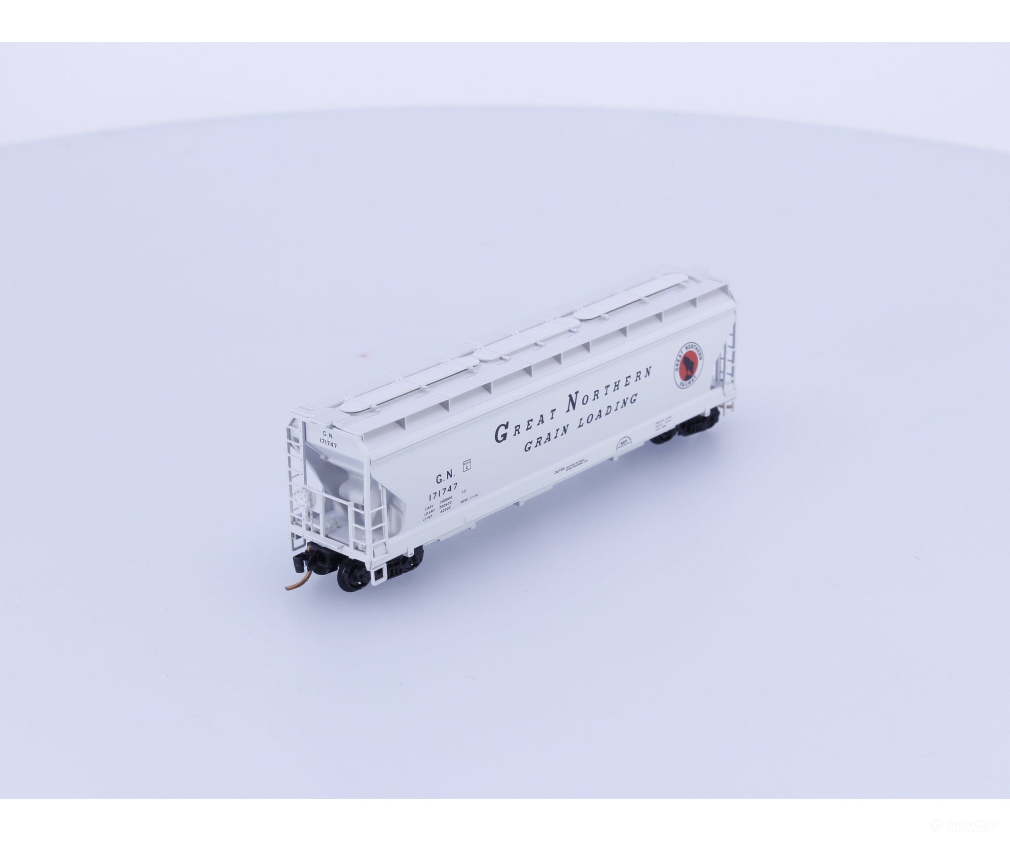 Micro Trains 94160 N Covered Hopper 3-Bay ACF 4650 Great Northern (GN) 171747 Freight Cars